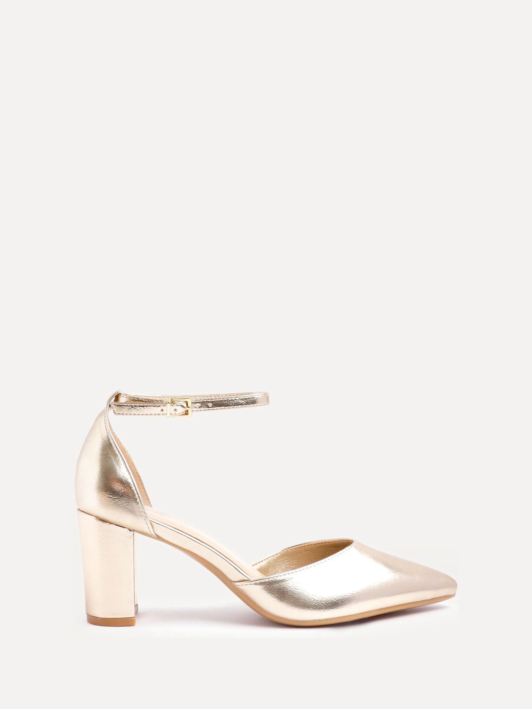 Linzi Gold Leona Closed Back Court Block Heels
