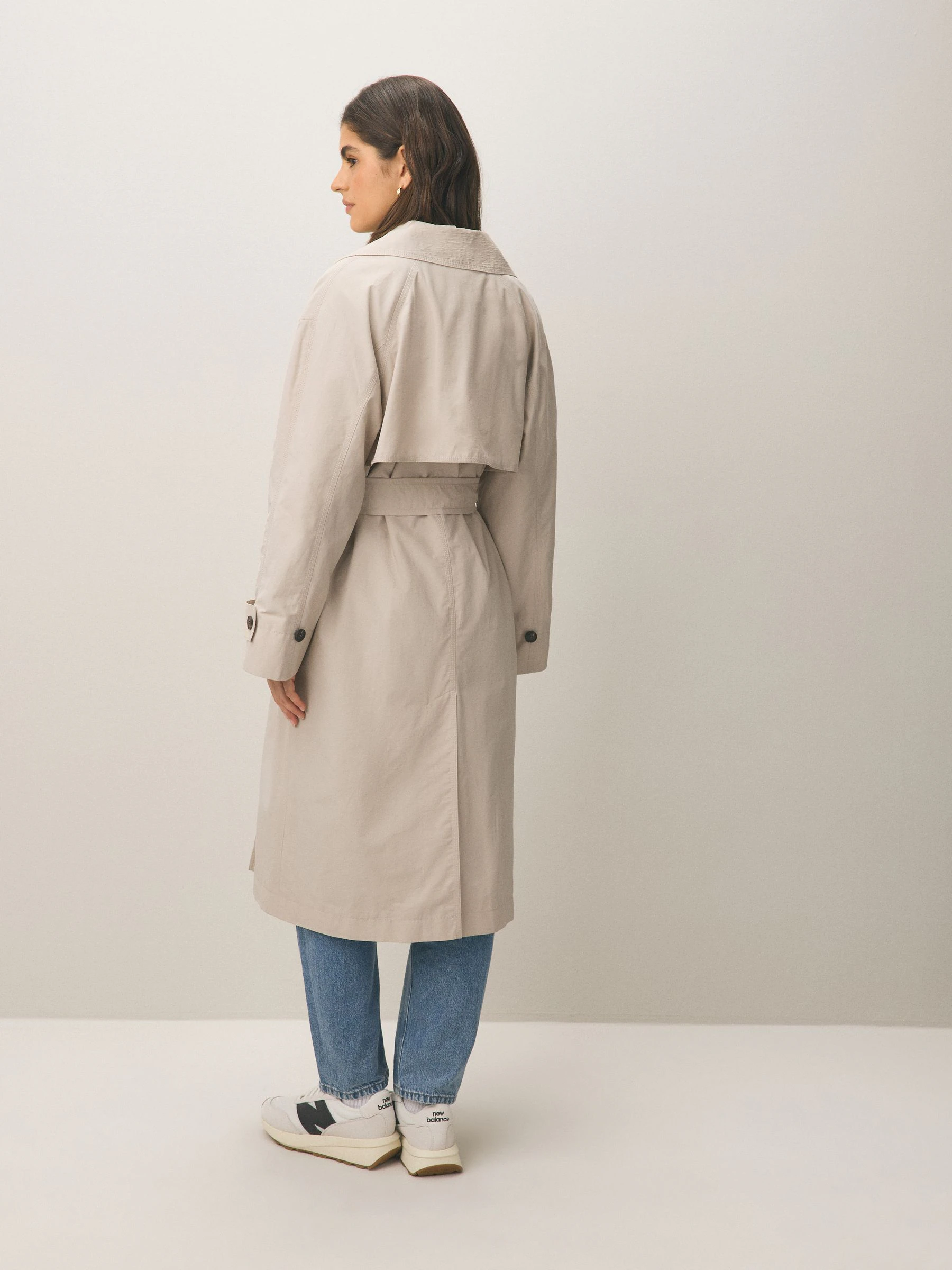 Sand Shower Resistant Trench Coat