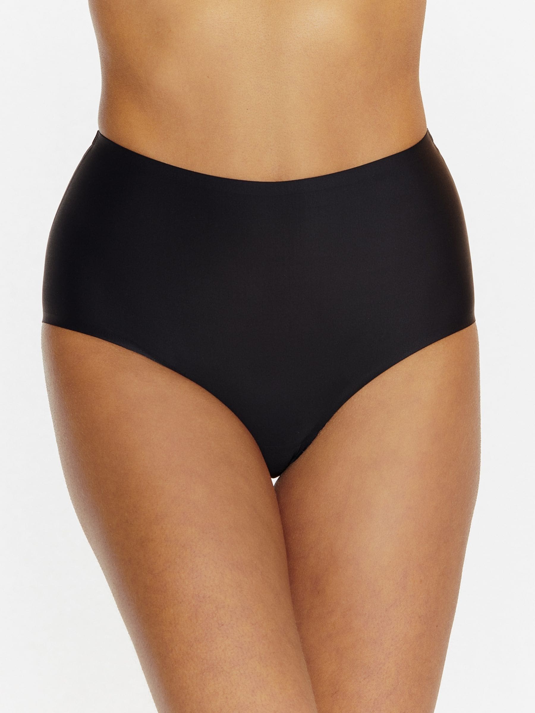 Boux Avenue Nude Bonded High Waist Nude & Black Mix Briefs 5 Pack