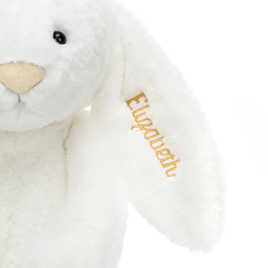 Personalised Bashful Luxe Bunny Luna Huge