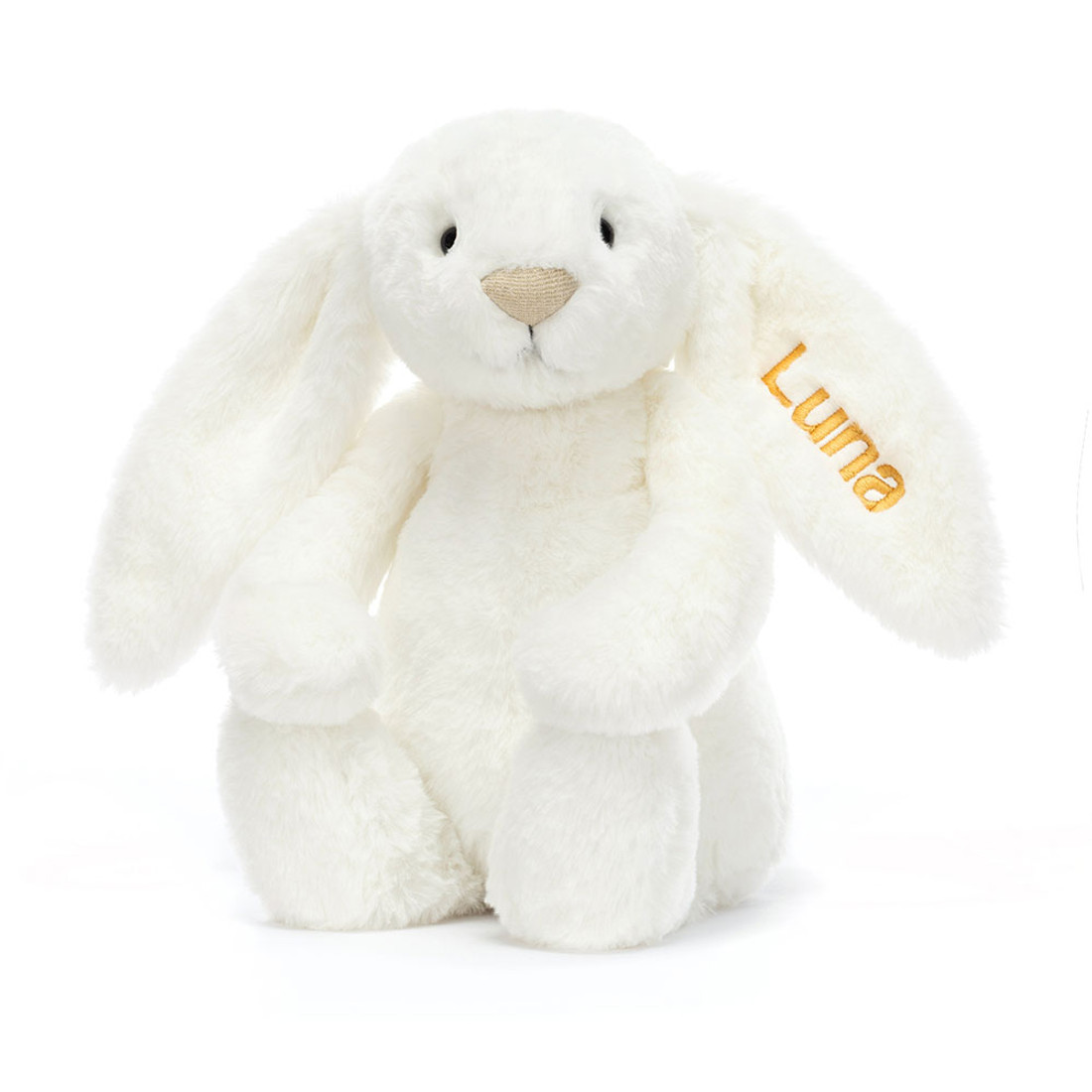 Personalised Bashful Luxe Bunny Luna Medium