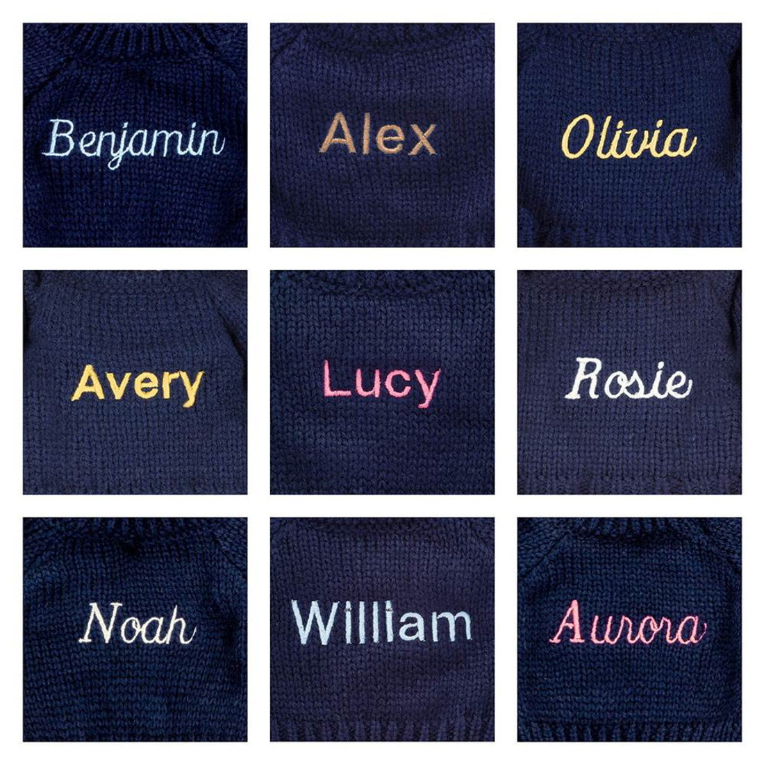 Bashful Luxe Bunny Willow with Personalised Navy Jumper