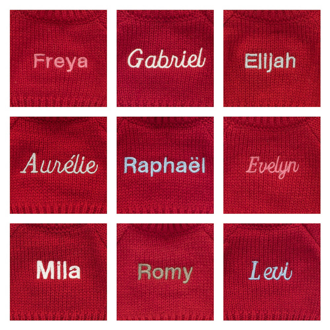 Bartholomew Bear with Personalised Red Jumper