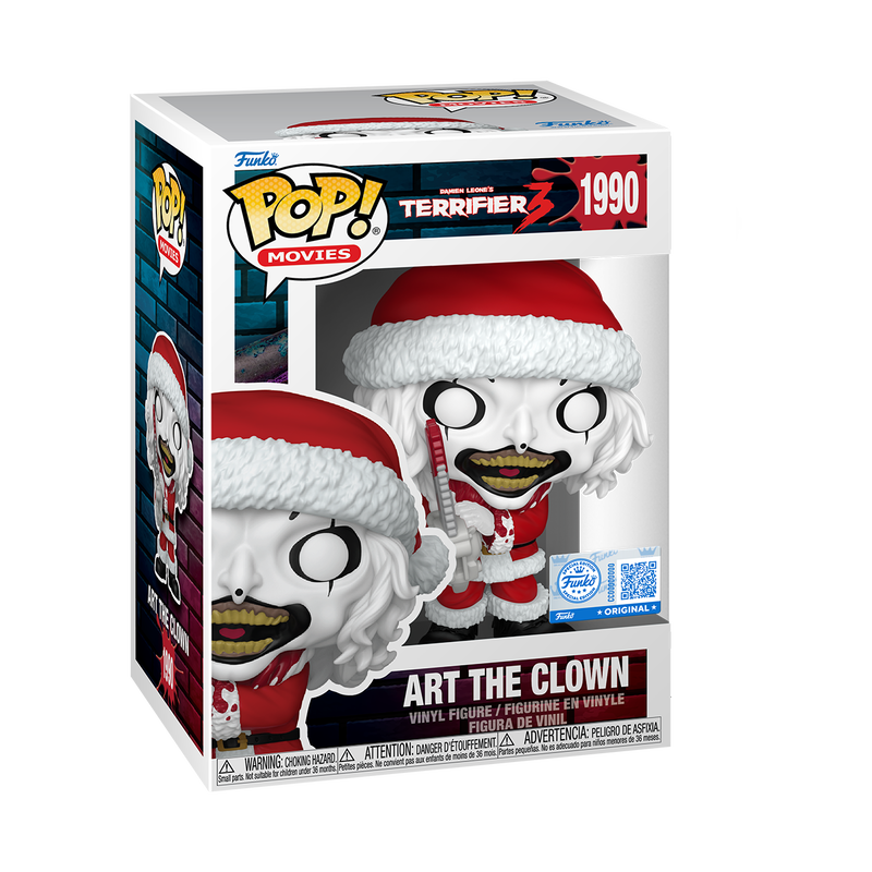 Pop! Art the Clown with Chainsaw (Bloody)