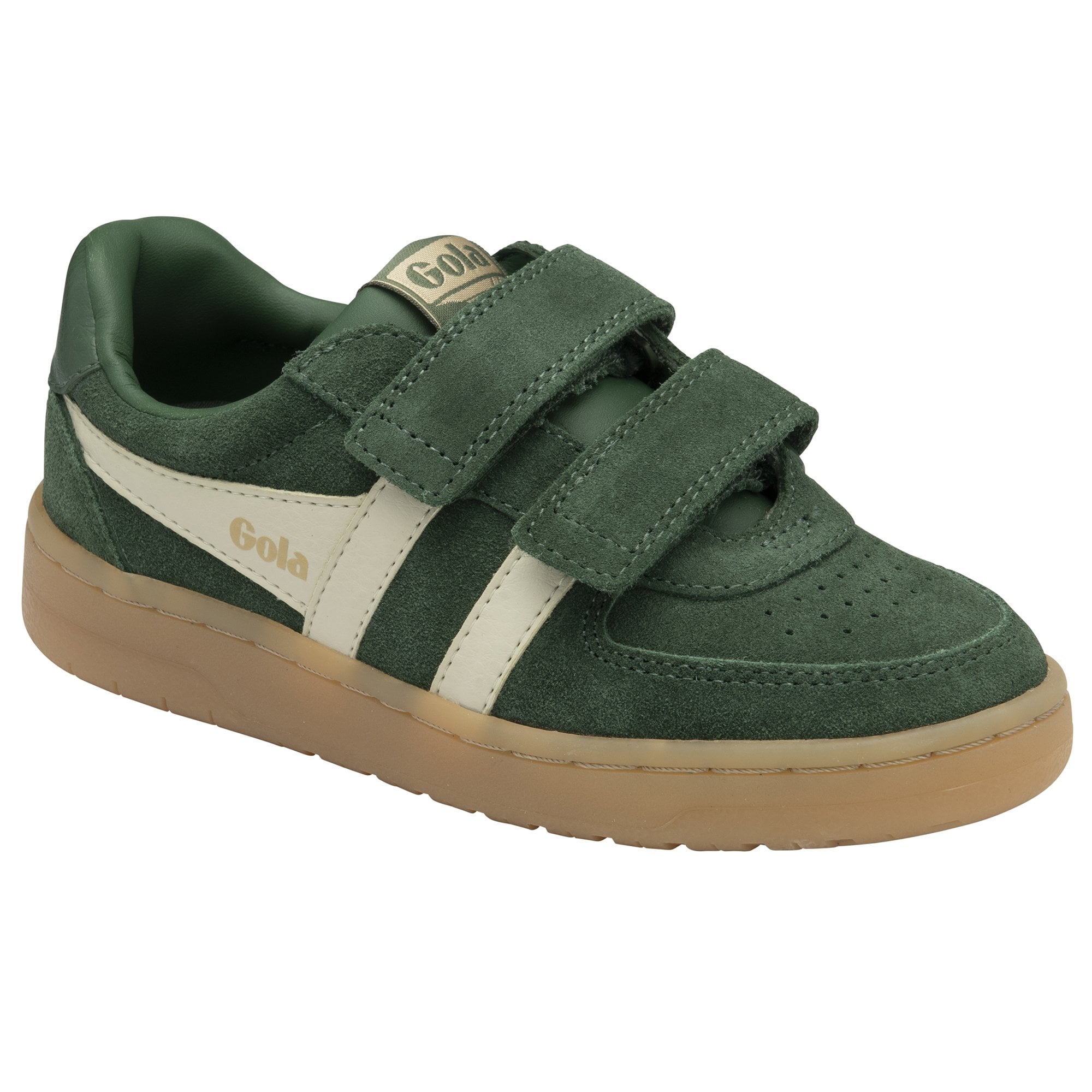 Gola Classics Kids' Hawk Suede Strap Trainers