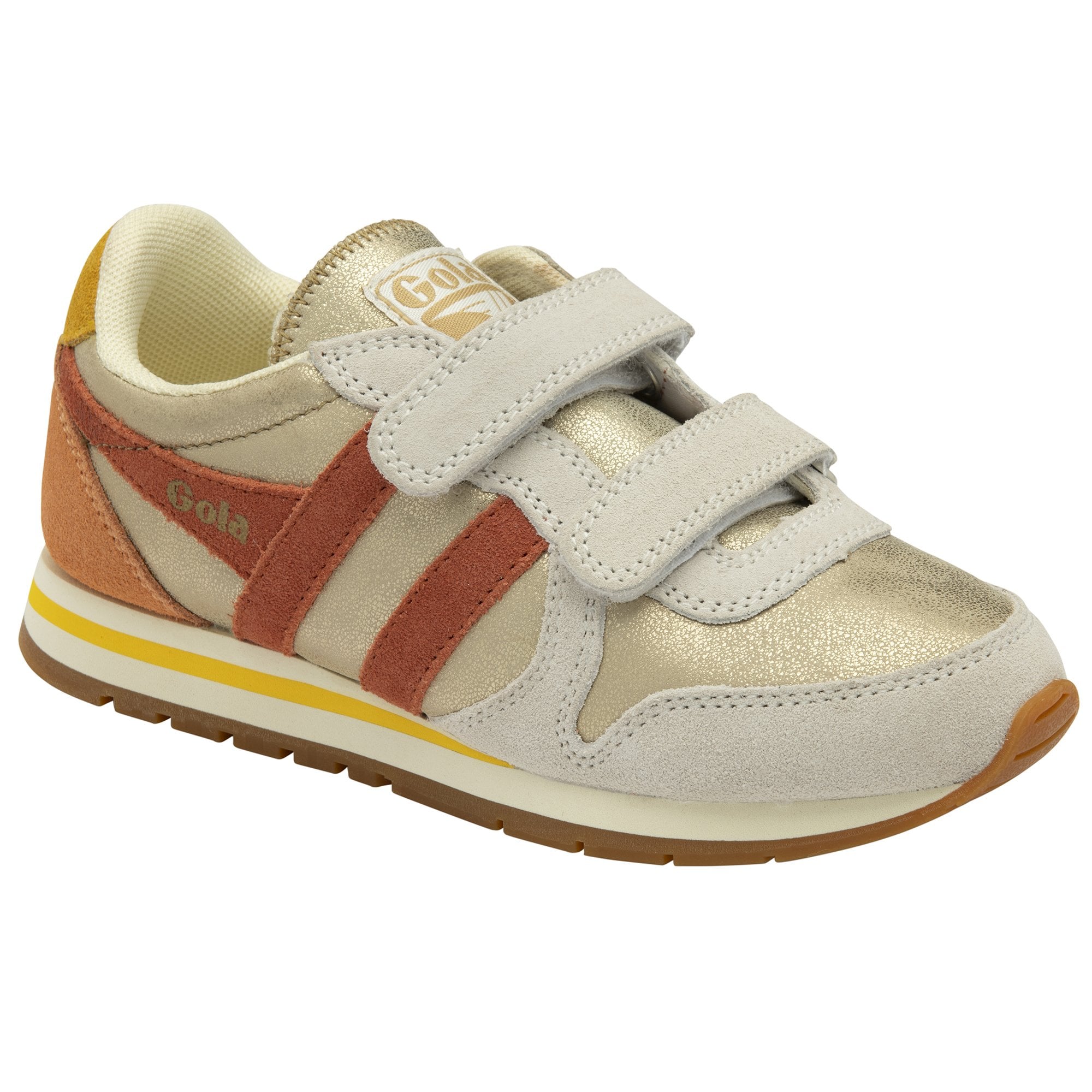 Gola Classics Kids' Daytona Blaze Strap Trainers