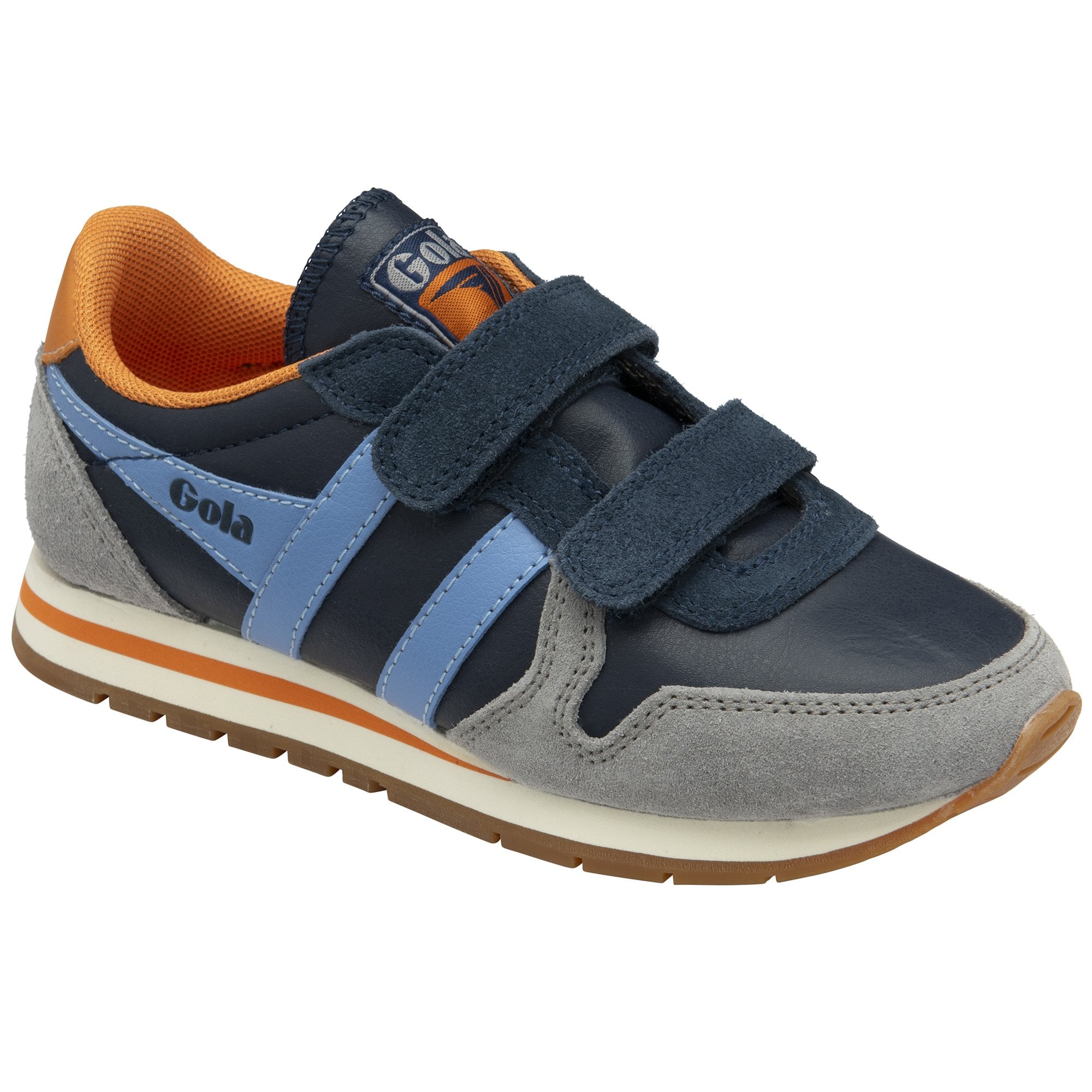 Gola Classics Kids' Daytona Pure Strap Trainers