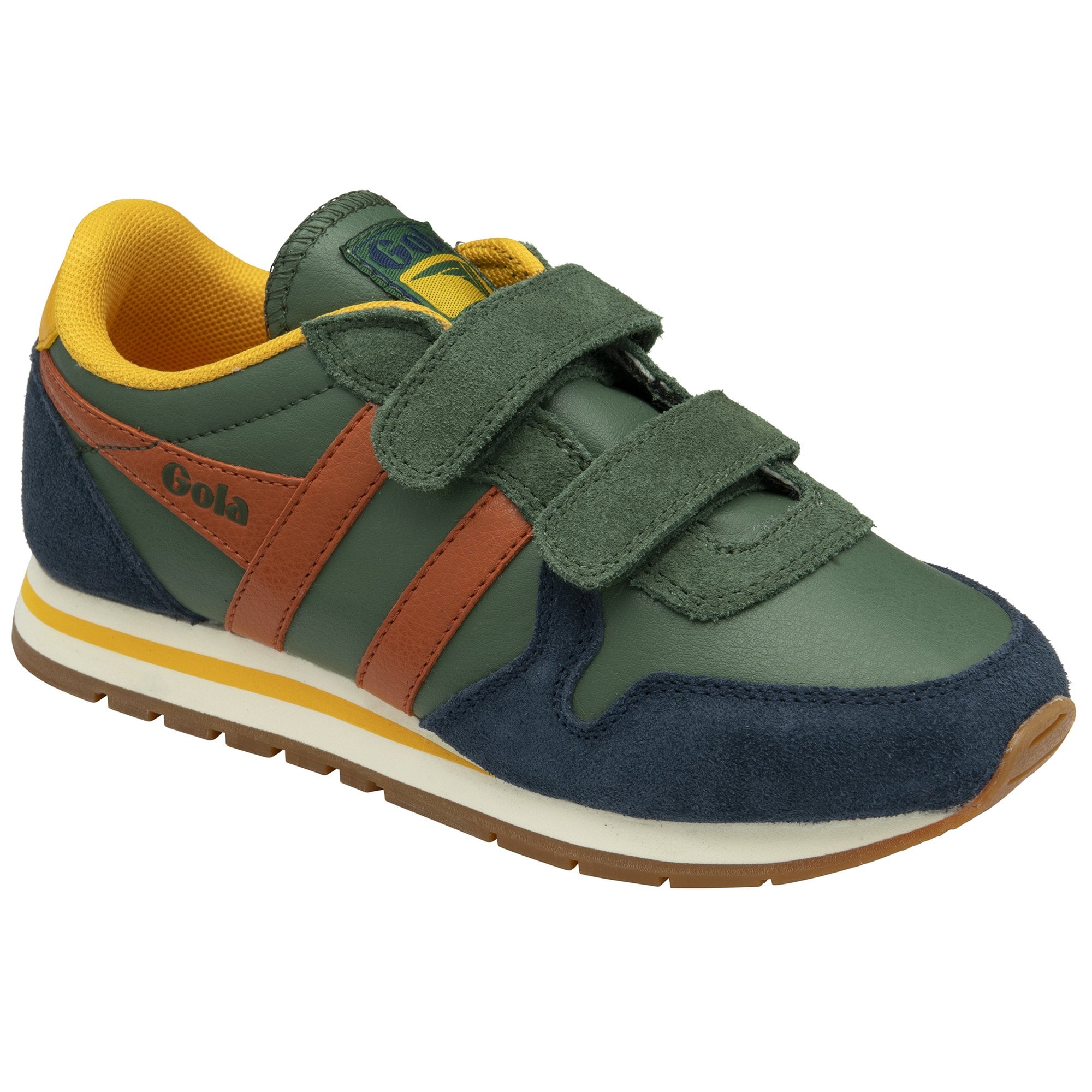 Gola Classics Kids' Daytona Pure Strap Trainers