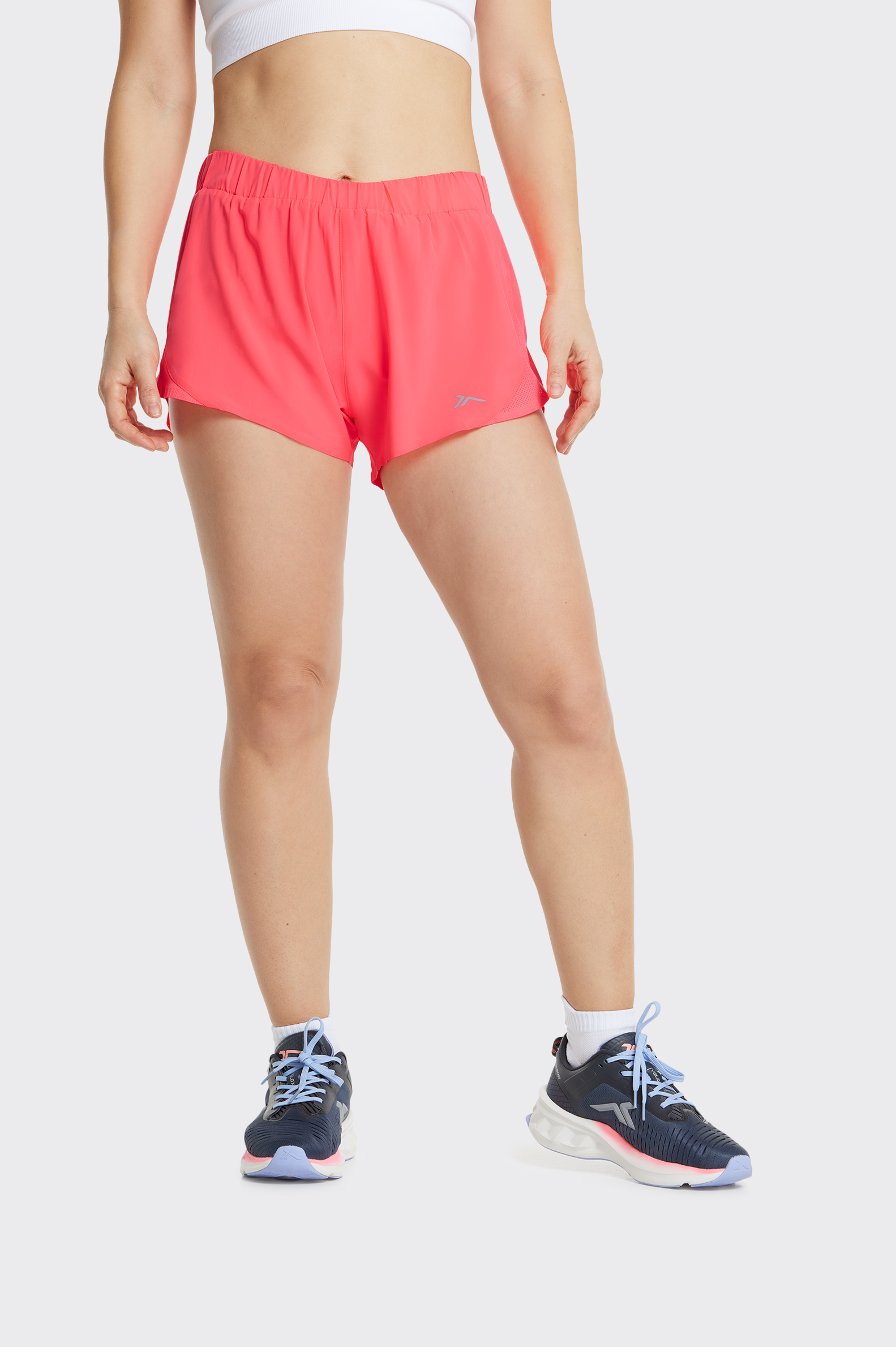 Short Running Tenth Aop Mesh Mujer