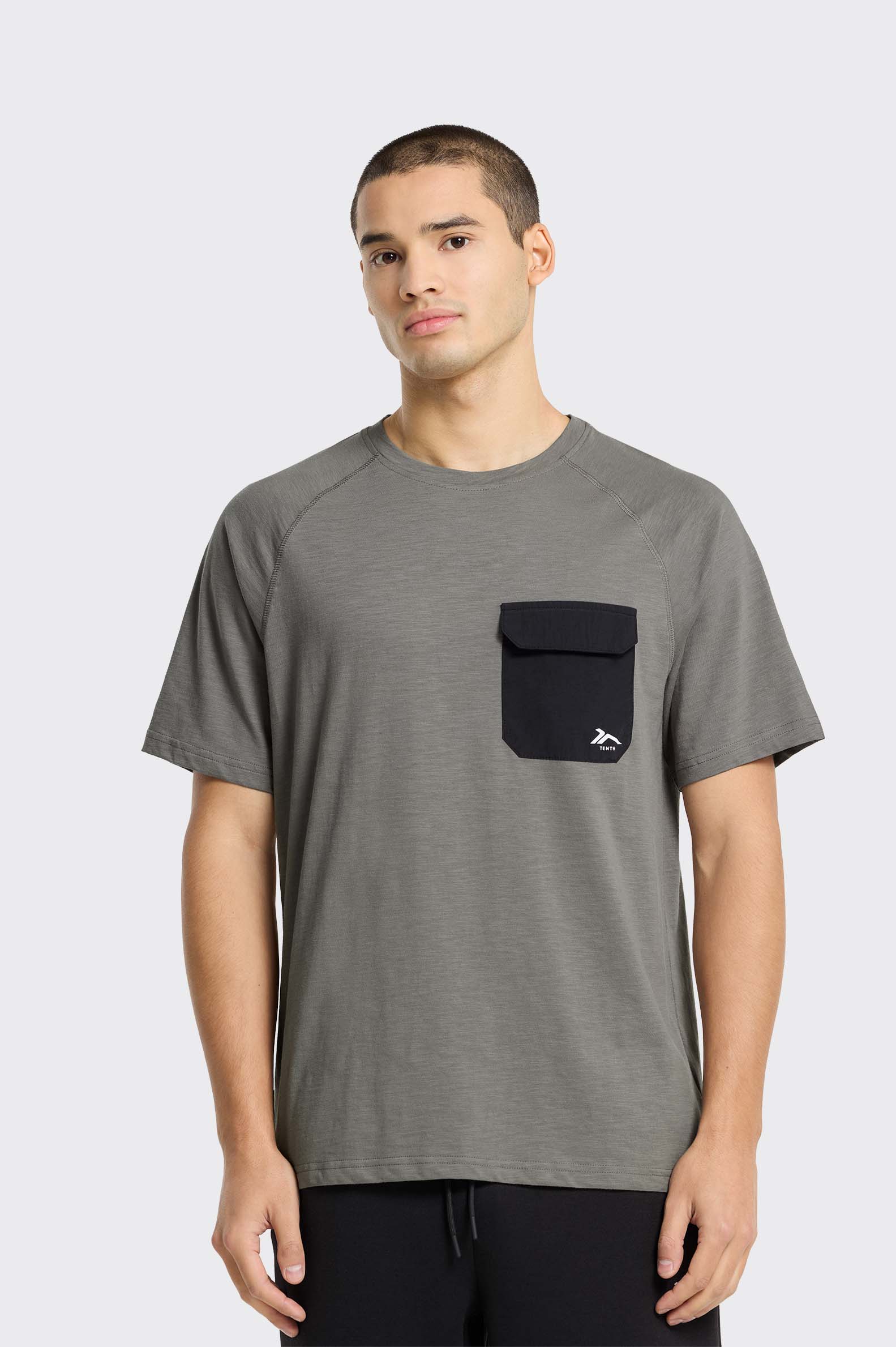 Camiseta Exclusives Tenth Slub Bolsillo Hombre