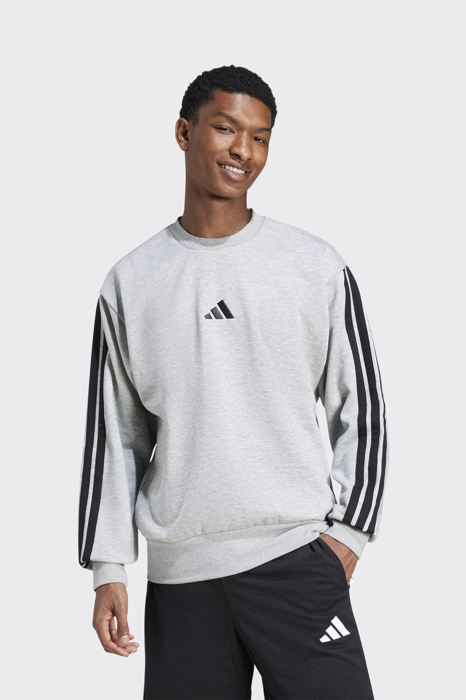 Sudadera Casual adidas 3s Hombre