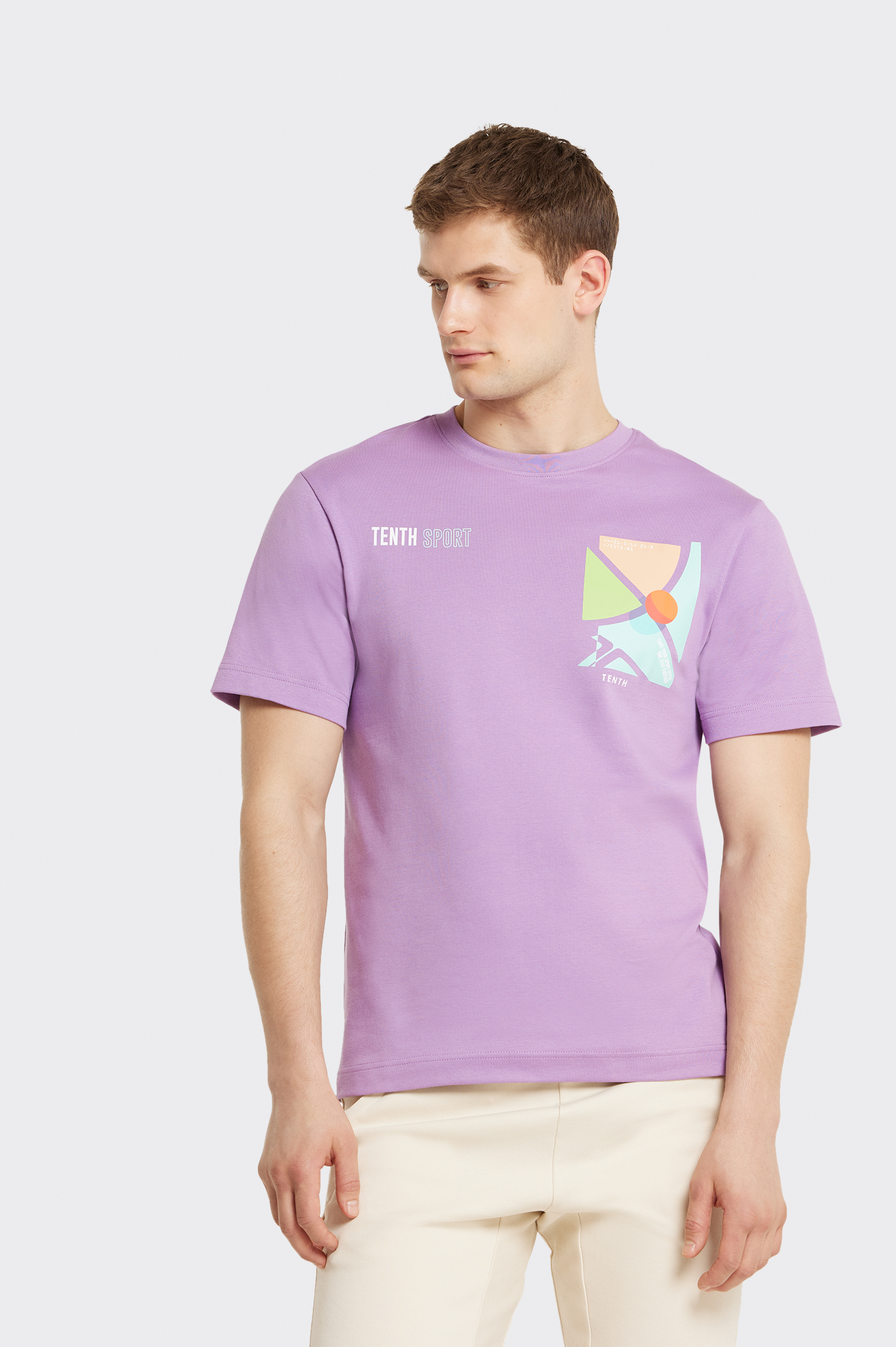 Camiseta Exclusives Tenth Prints Multicolor Hombre