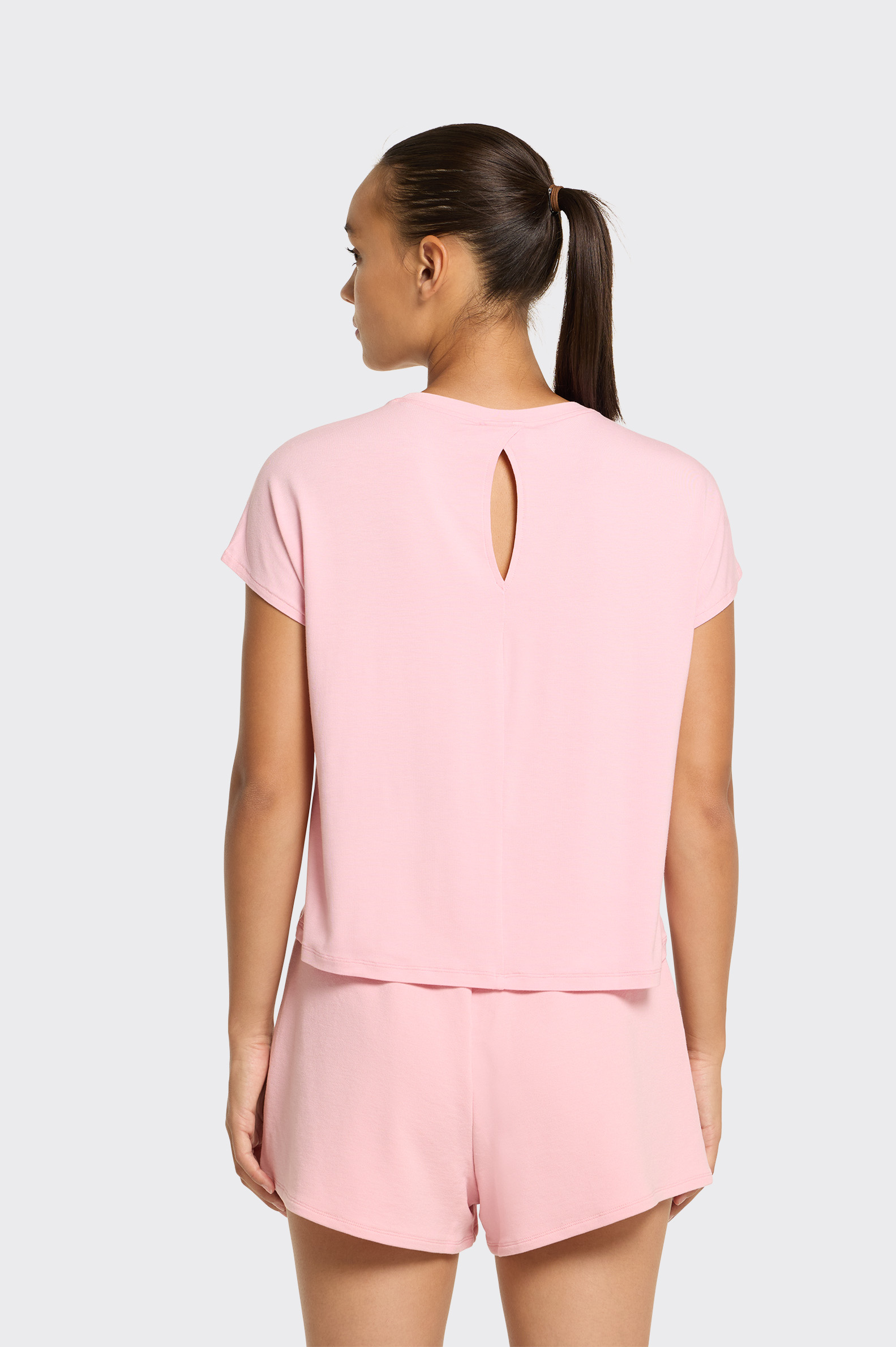 Camiseta Essentials Tenth Modal Gráfico Mujer