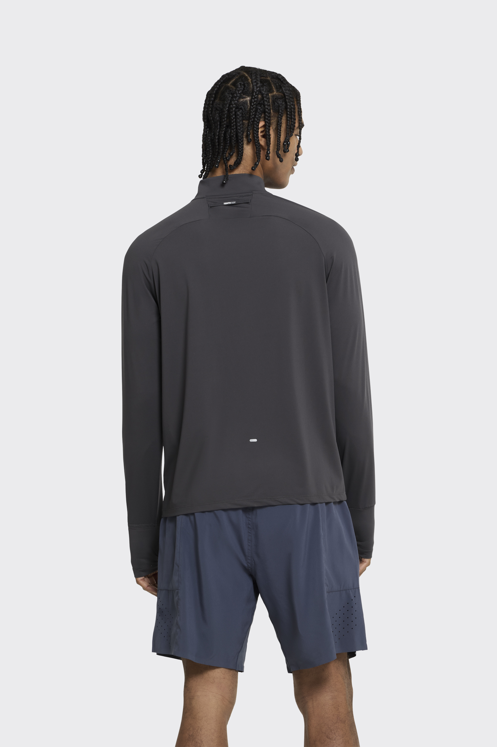 Camiseta Running Tenth Media Cremallera Hombre