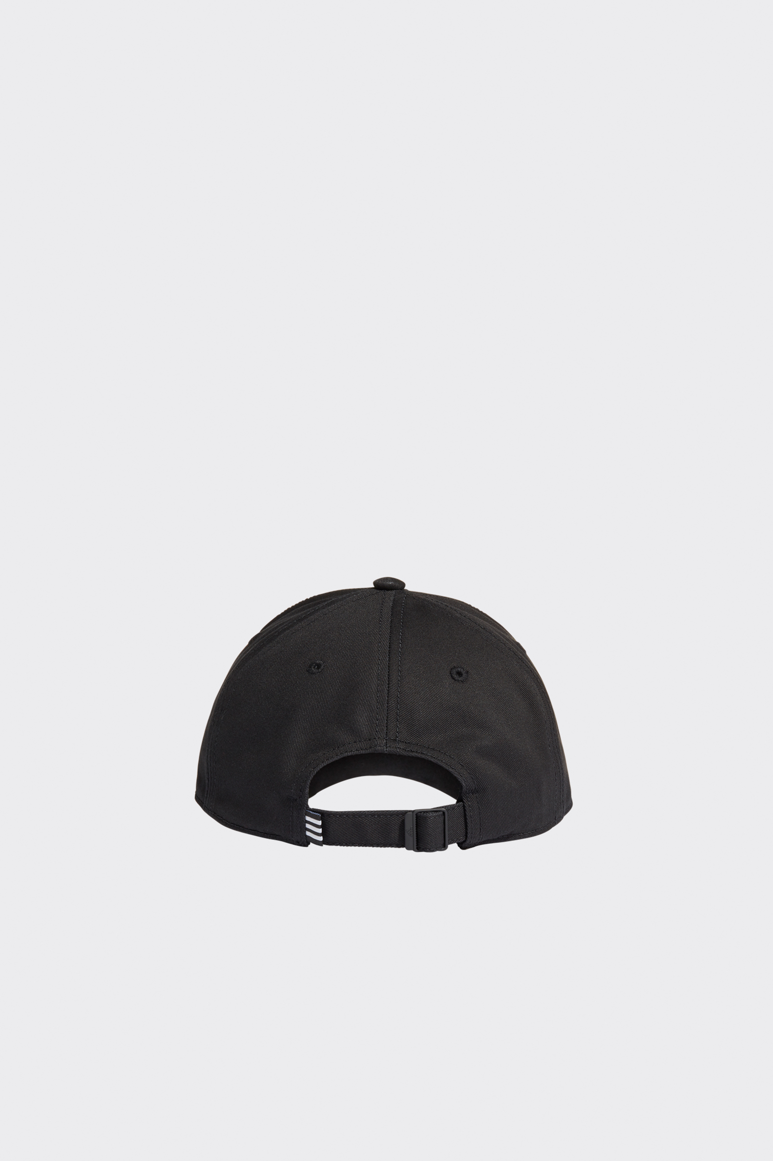 Gorra Adidas Baseball Negra Twill 3 Stripes