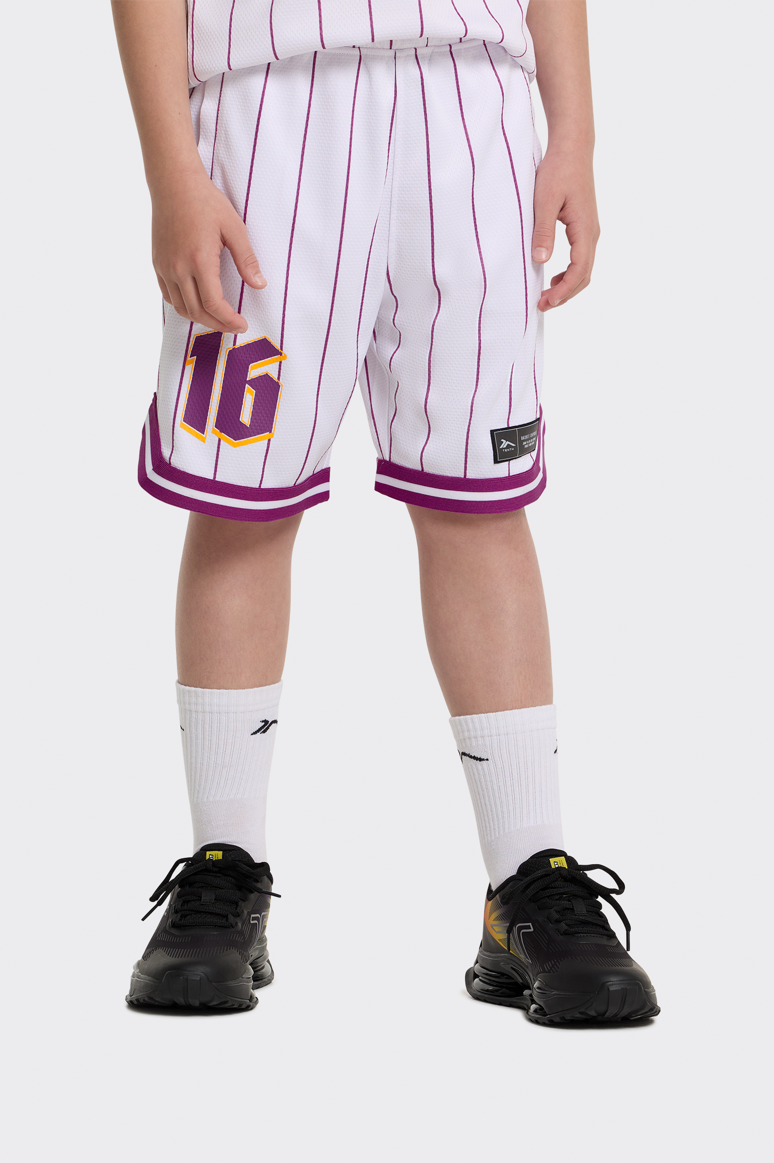 Short Baloncesto Tenth Rayas L.a Niño