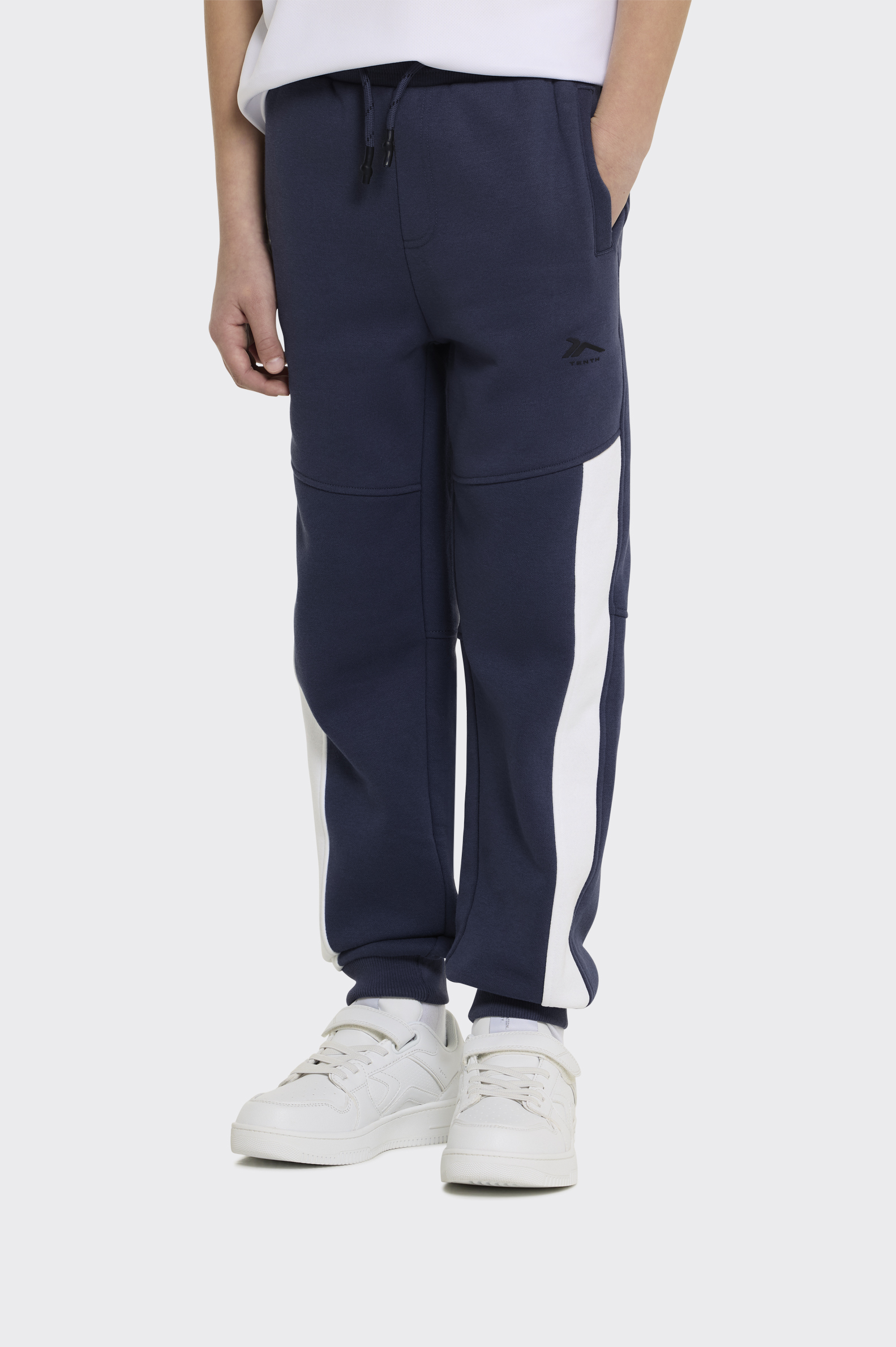 Pantalón Retro Tenth Cortes Contraste Niño