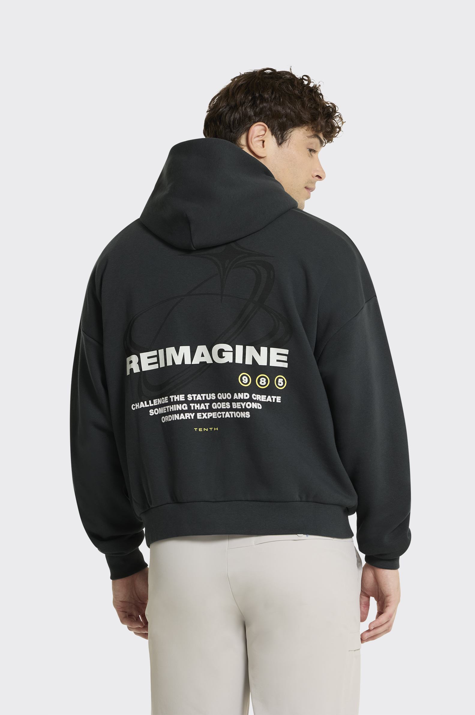 Sudadera Capucha Tenth Prints Hombre