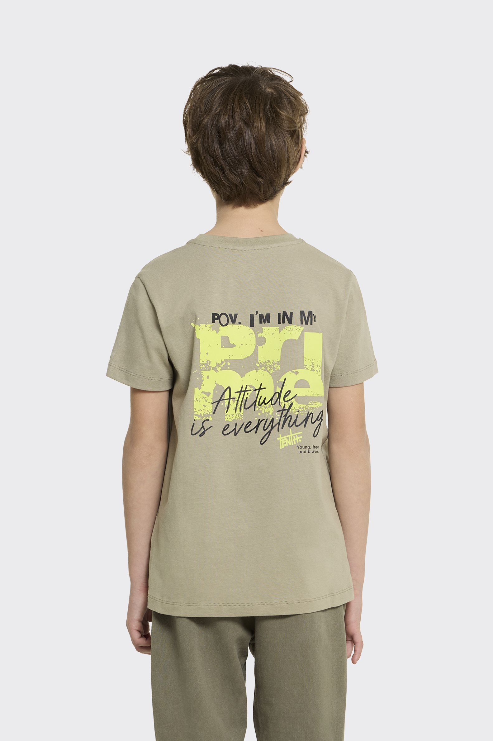 Camiseta Essentials Tenth Fluor Niño