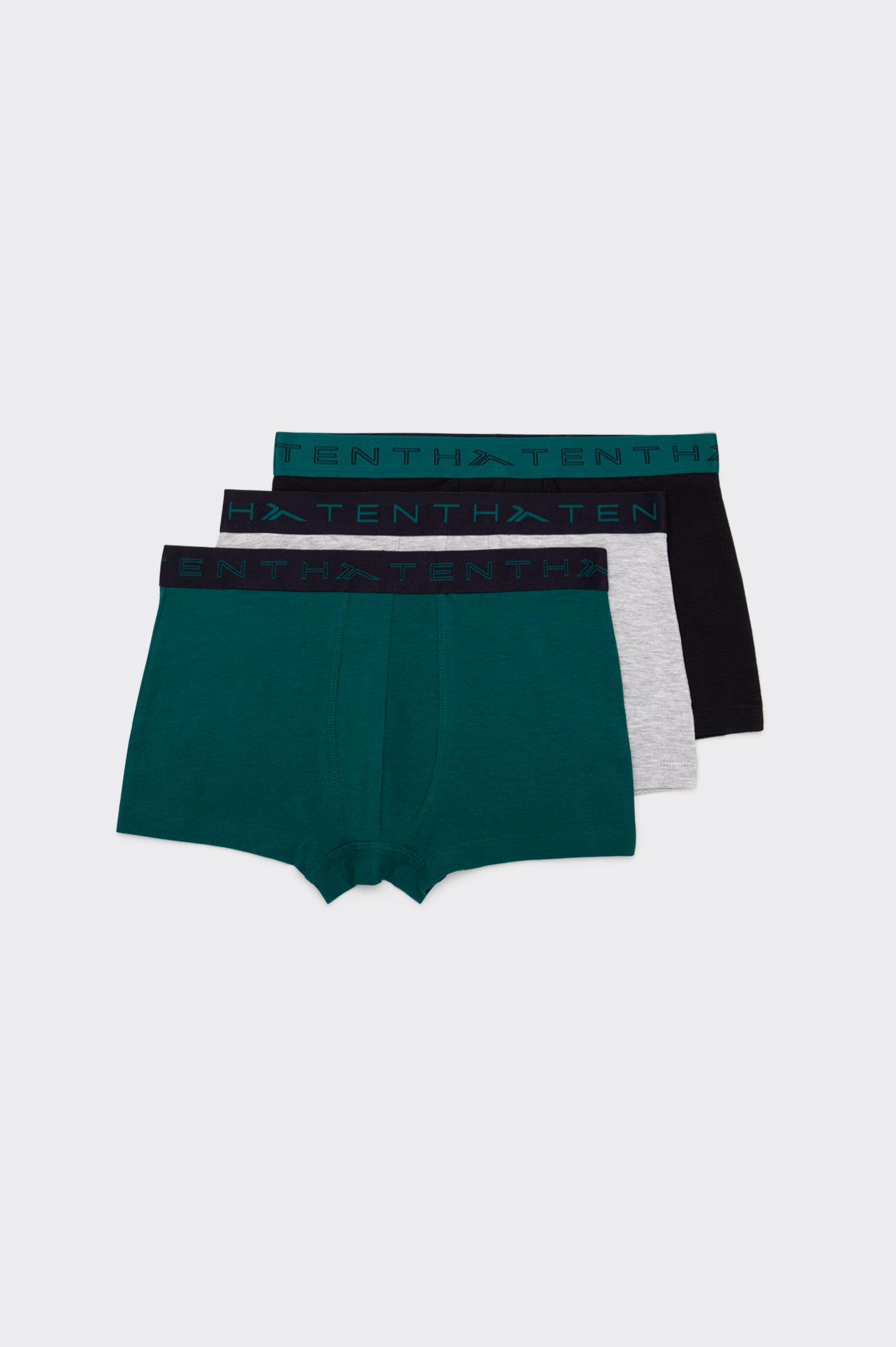 Boxer Essentials Tenth Colors Pack 3 Niño