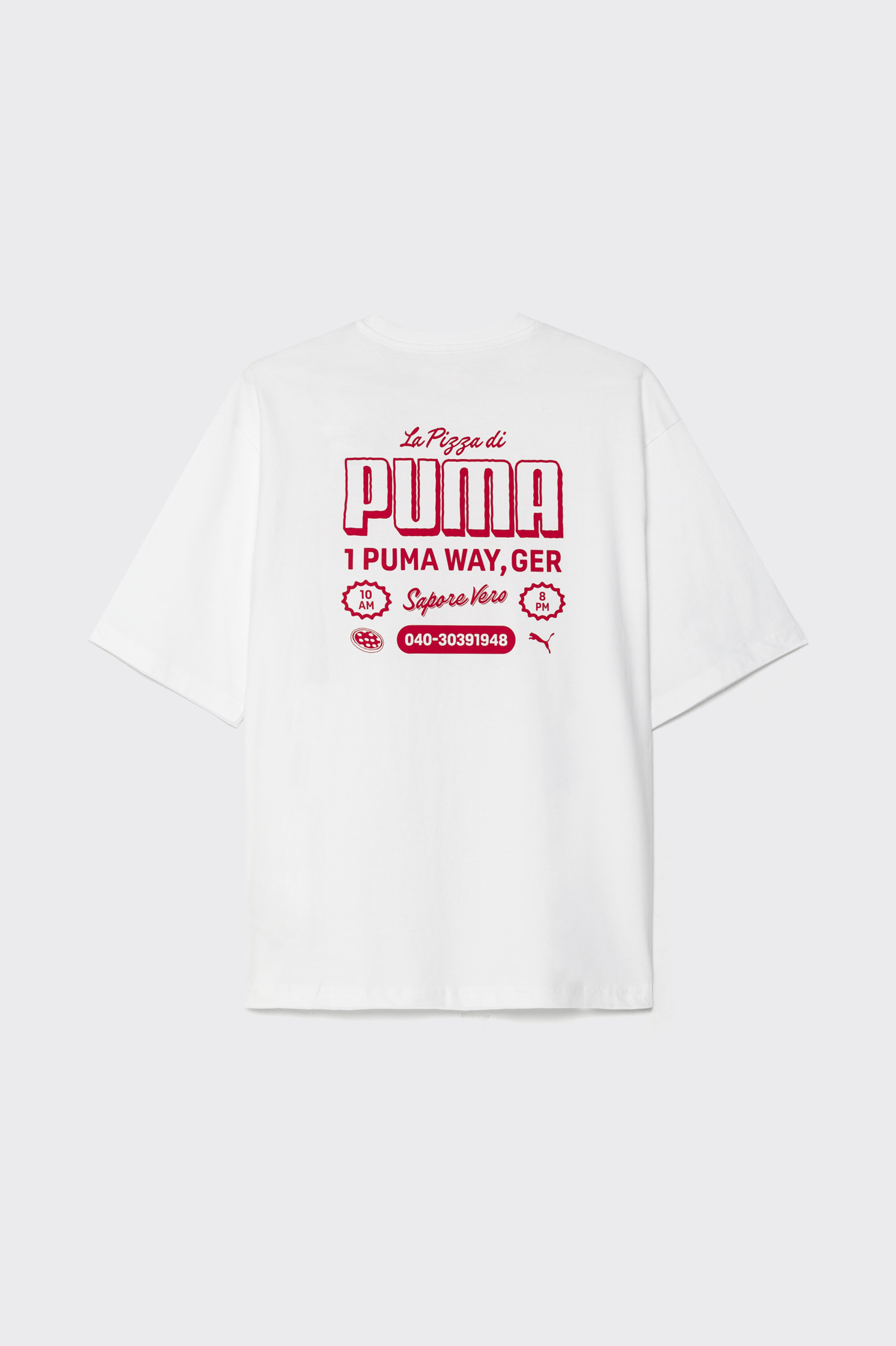 Camiseta Casual Puma Graphic Pizza Hombre