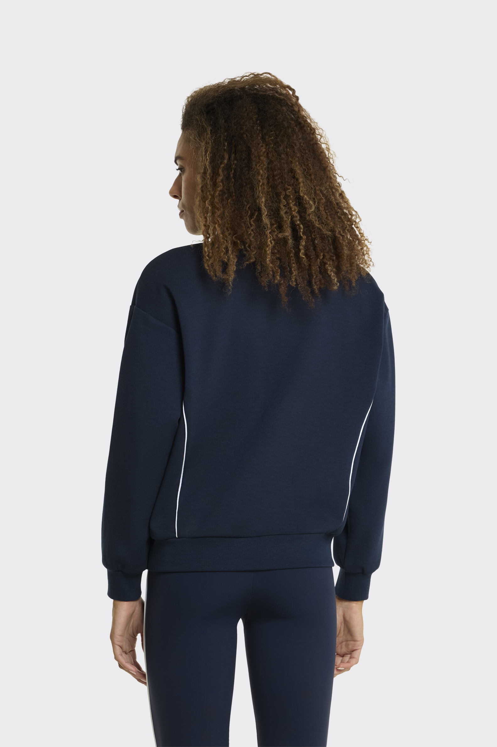 Sudadera Training Tenth Media Cremallera Mujer