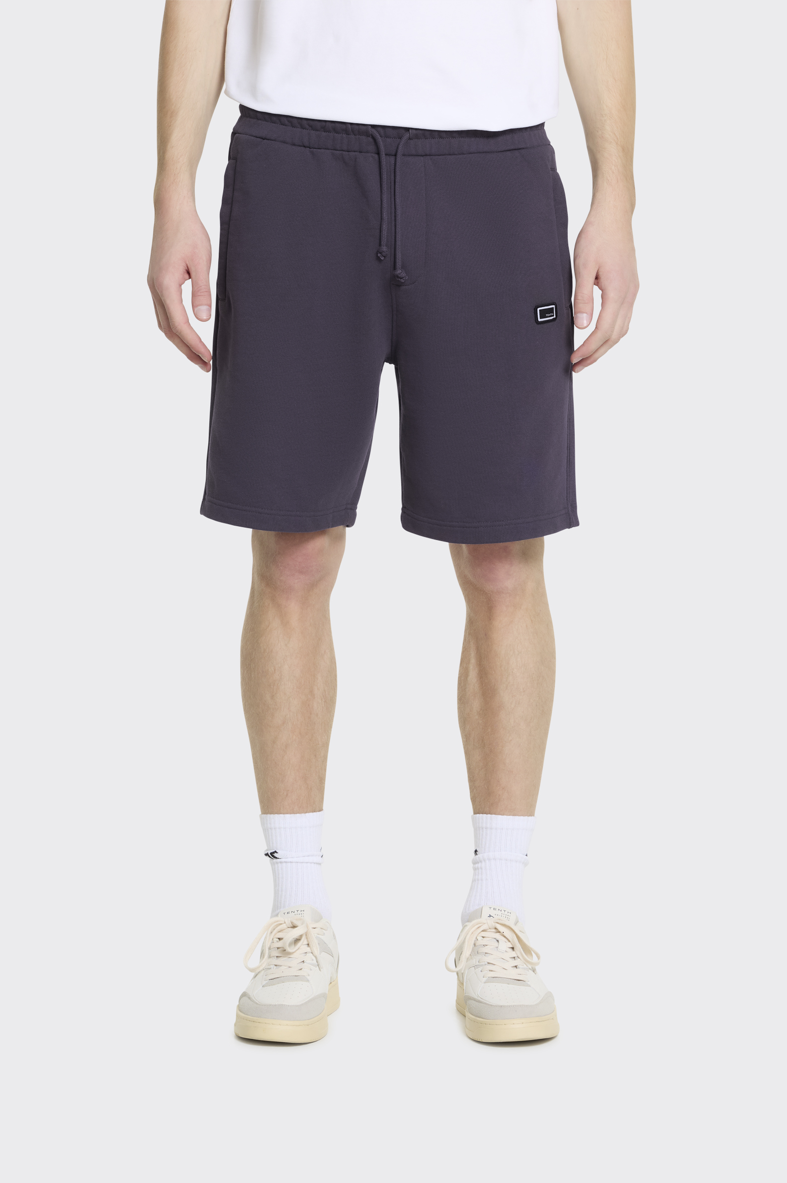 Bermuda Essentials Tenth Felpa Detalle Rib Hombre