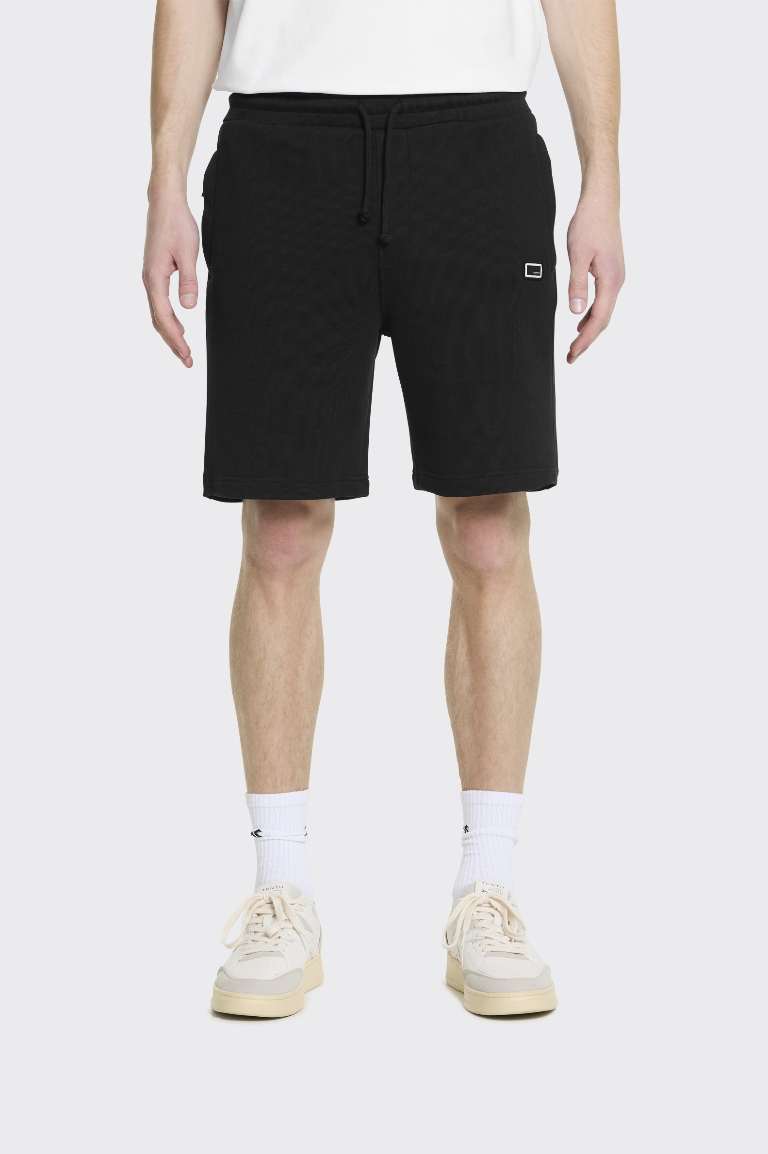 Bermuda Essentials Tenth Felpa Detalle Rib Hombre