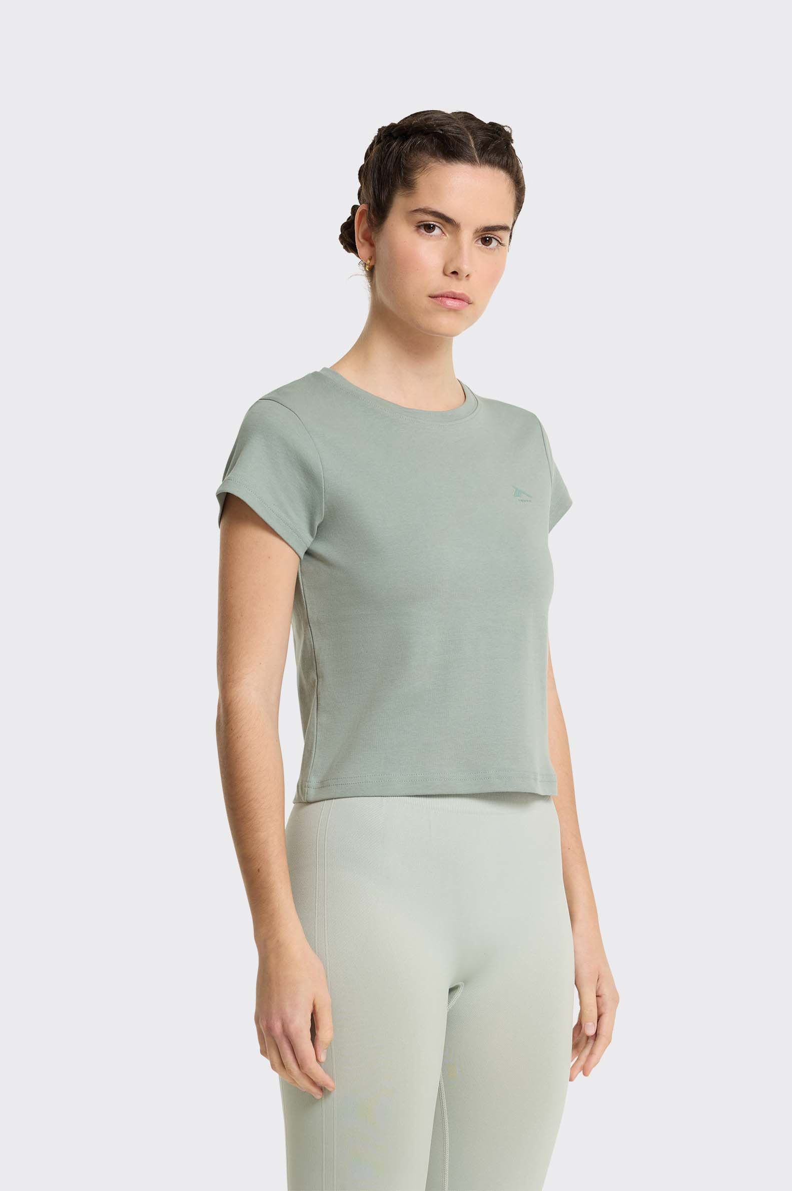 Camiseta Essentials Tenth Manga Corta Mujer