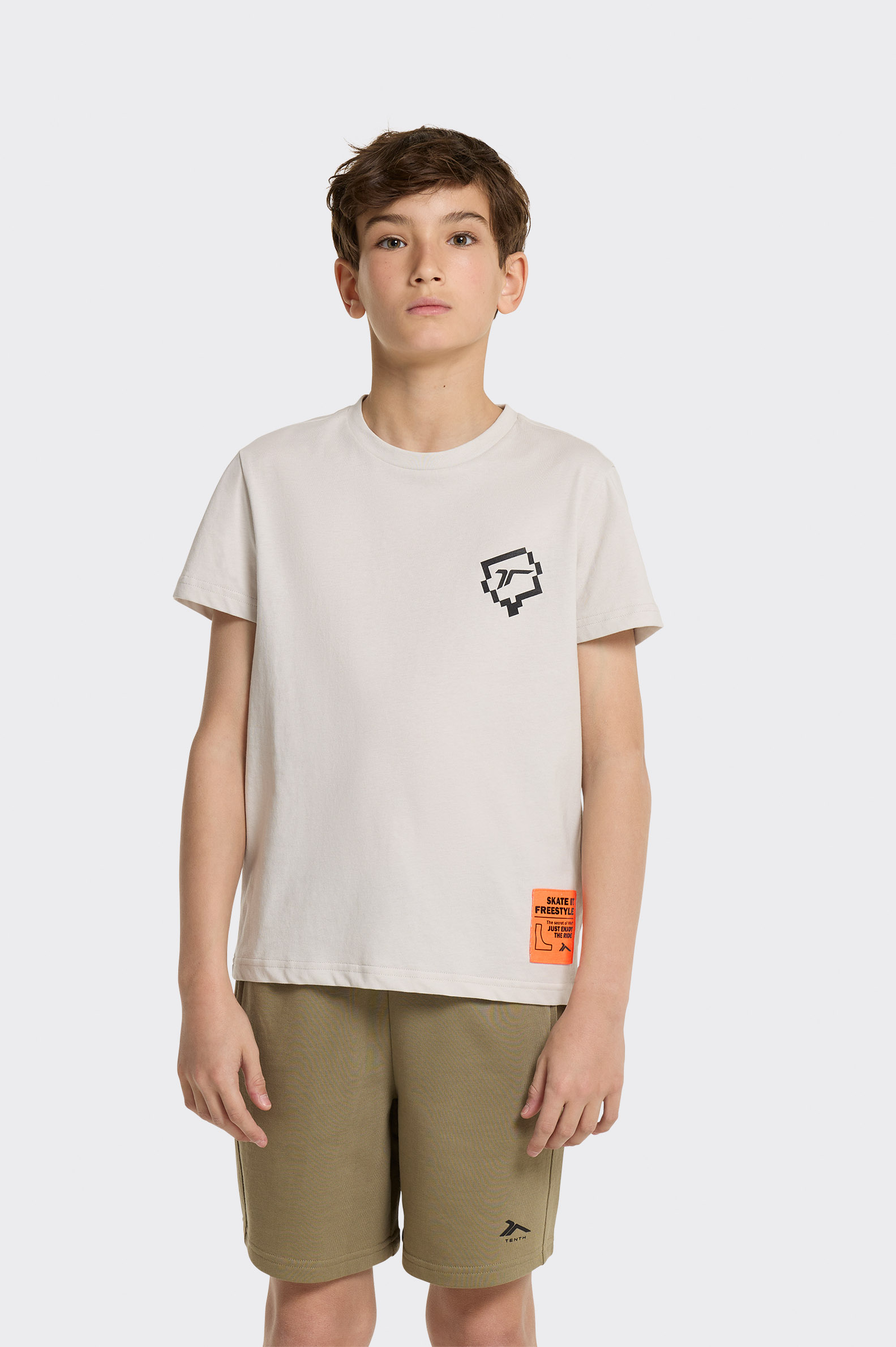 Camiseta Essentials Tenth Skate Niño