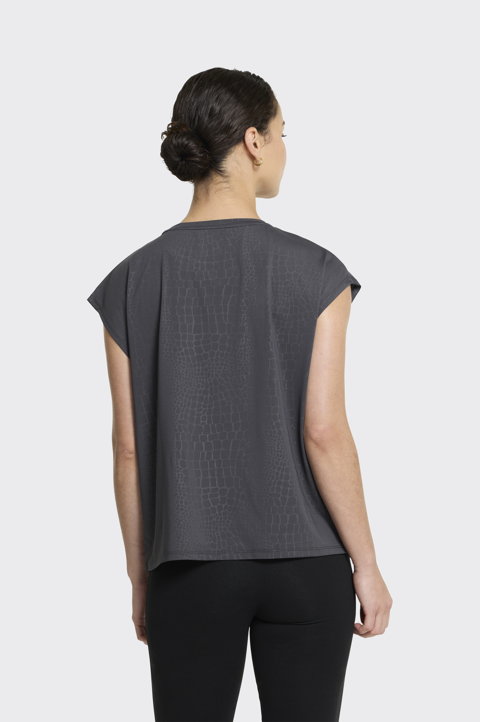 Camiseta Manga Corta Tenth Print Snake Mujer