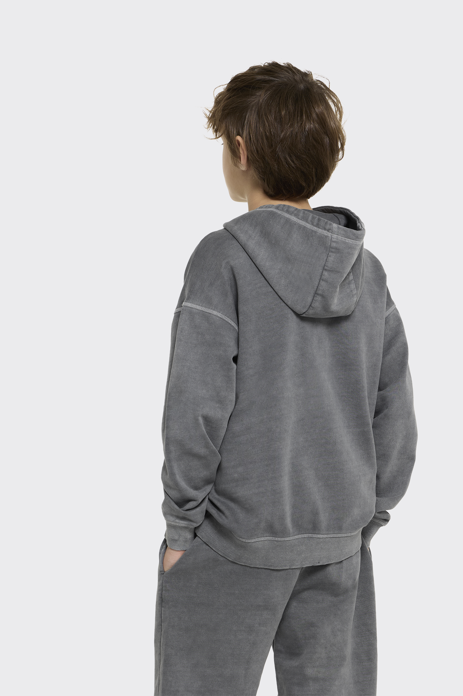 Sudadera Terry Tenth Acid Wash Niño