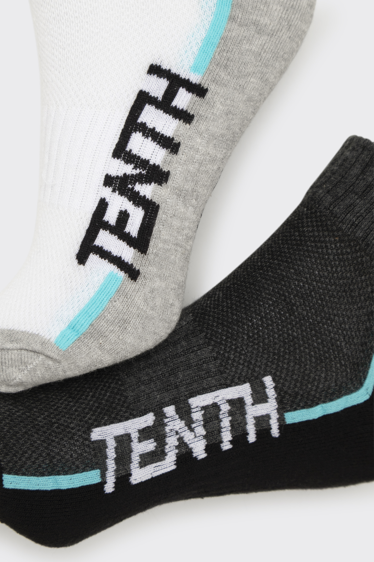 Calcetines Casual Tenth Ankle Raya Niño Pack De 2