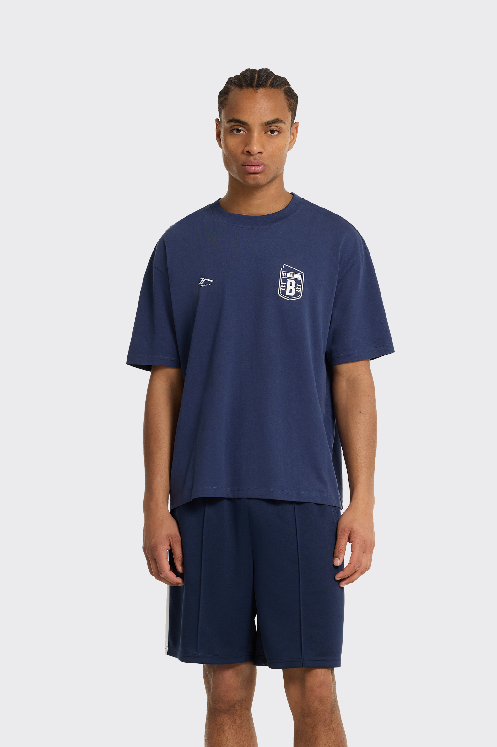 Camiseta Tenth Cotton C.f Benidorm Hombre