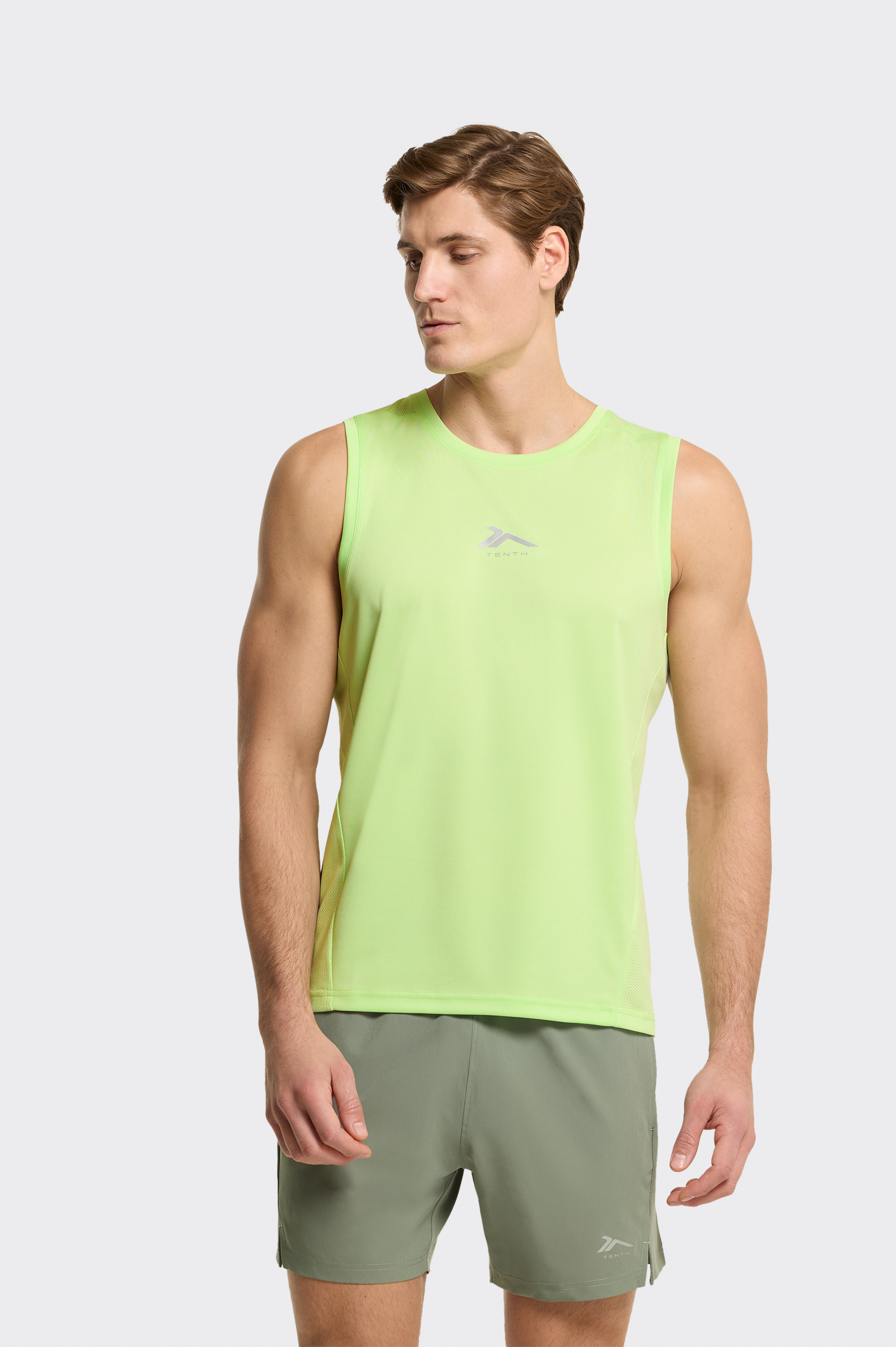 Camiseta Sin Mangas Tenth Pes Basica Hombre