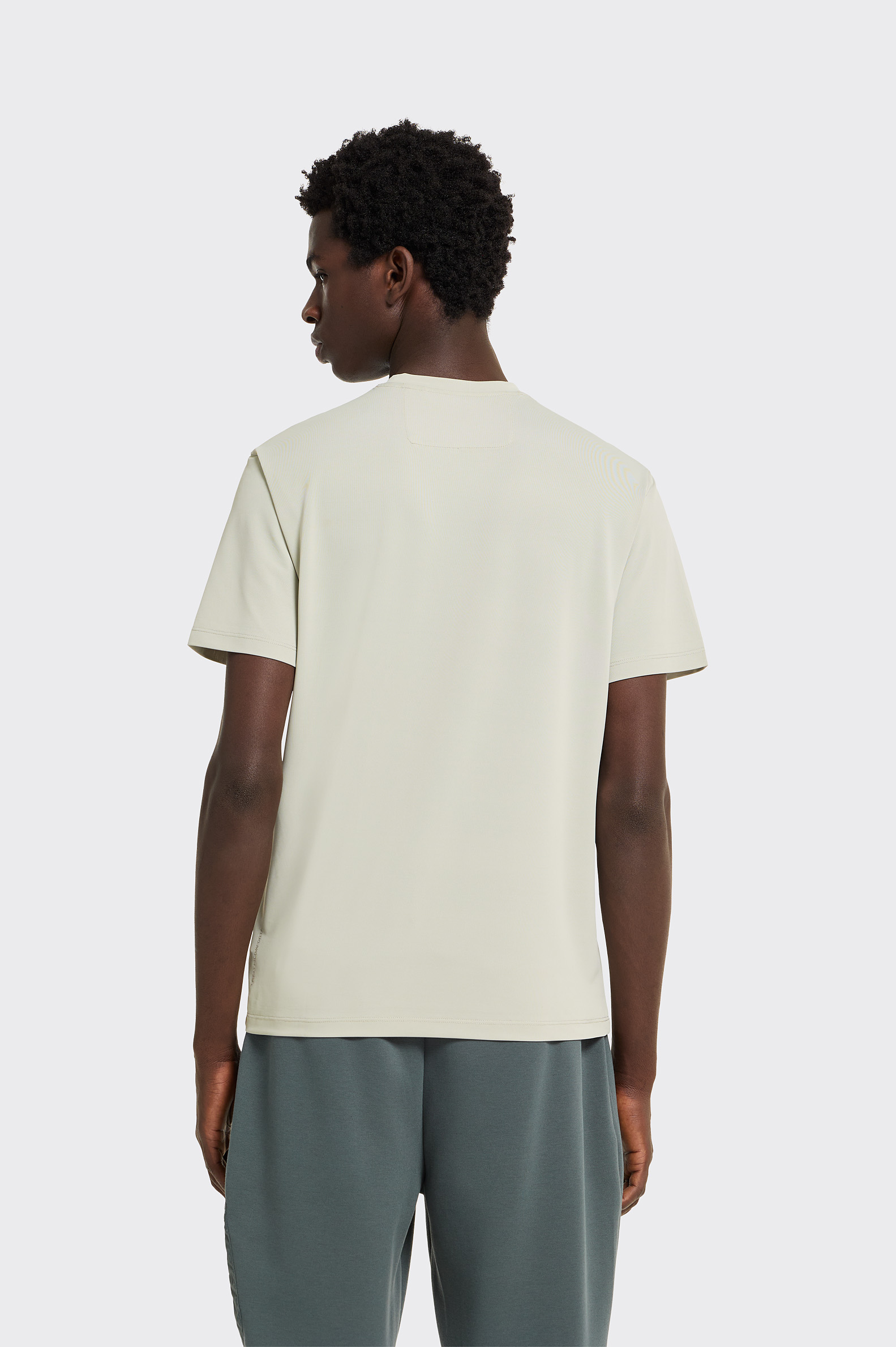 Camiseta Casual Tenth Pique Monocolor Hombre