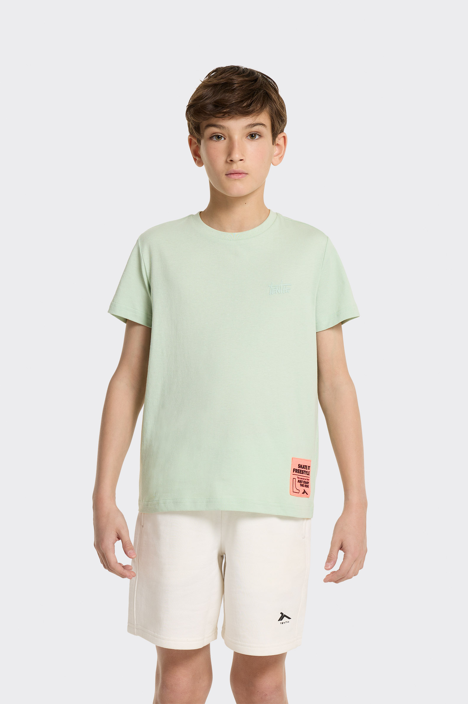 Camiseta Essentials Tenth Skate Niño