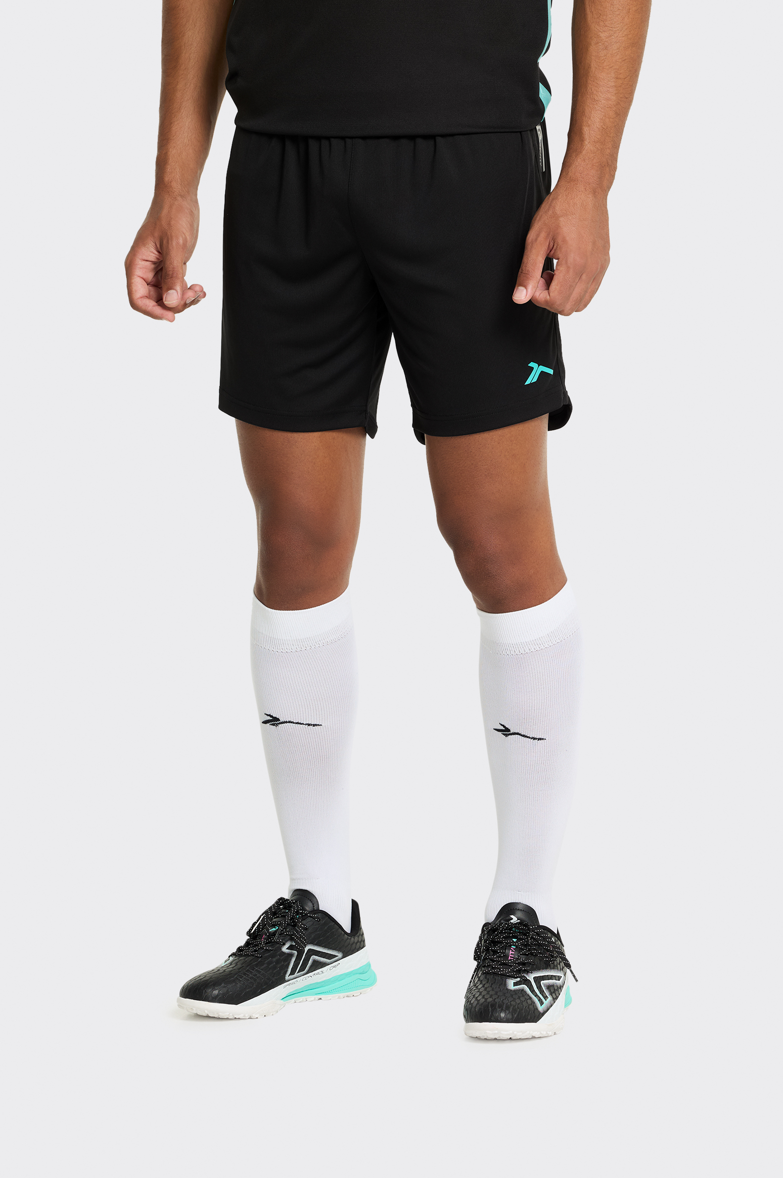 Short Fútbol Tenth Titanium Hombre