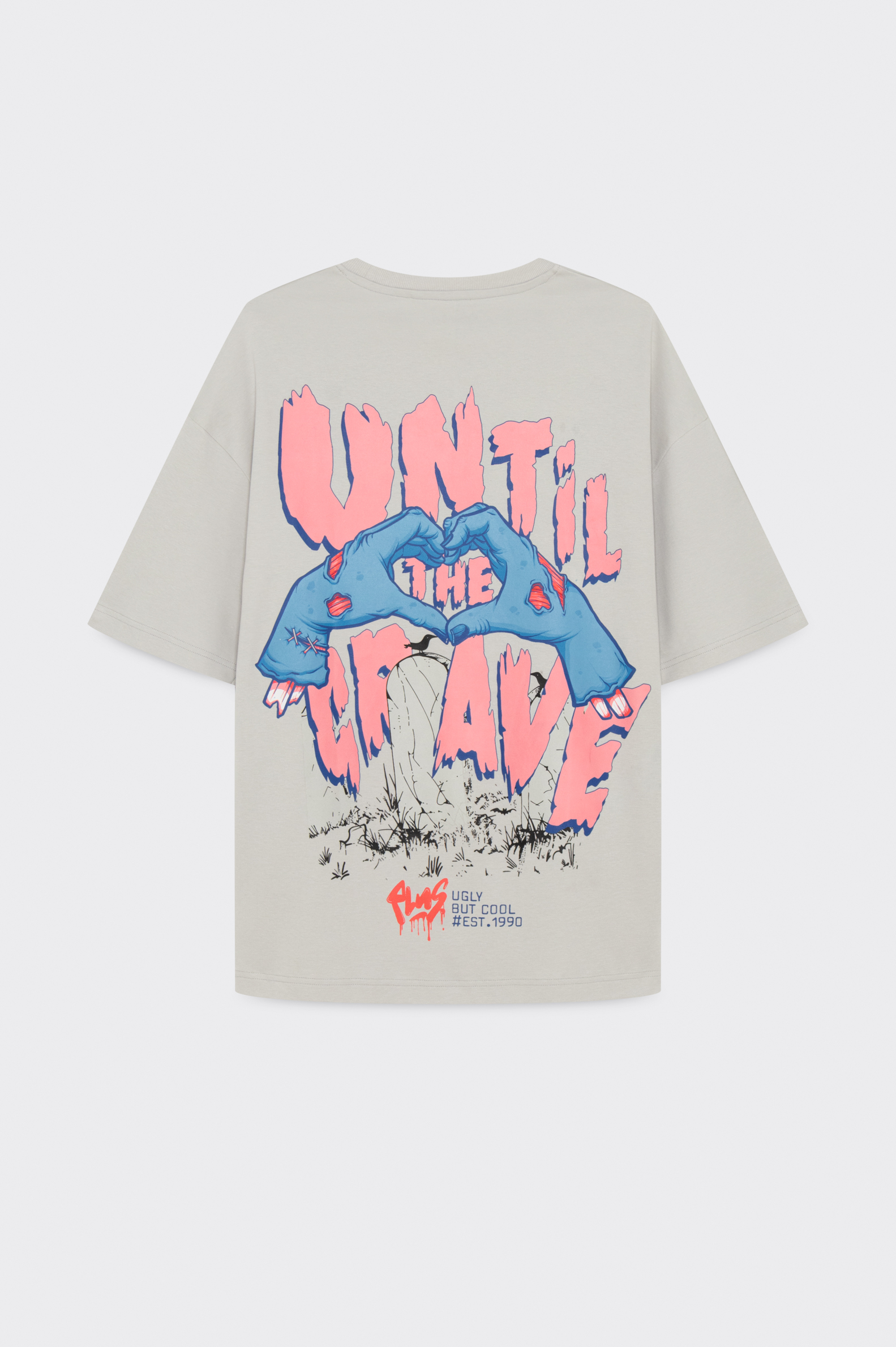 Camiseta Casual Polinesia Ugly Cartoon Hombre