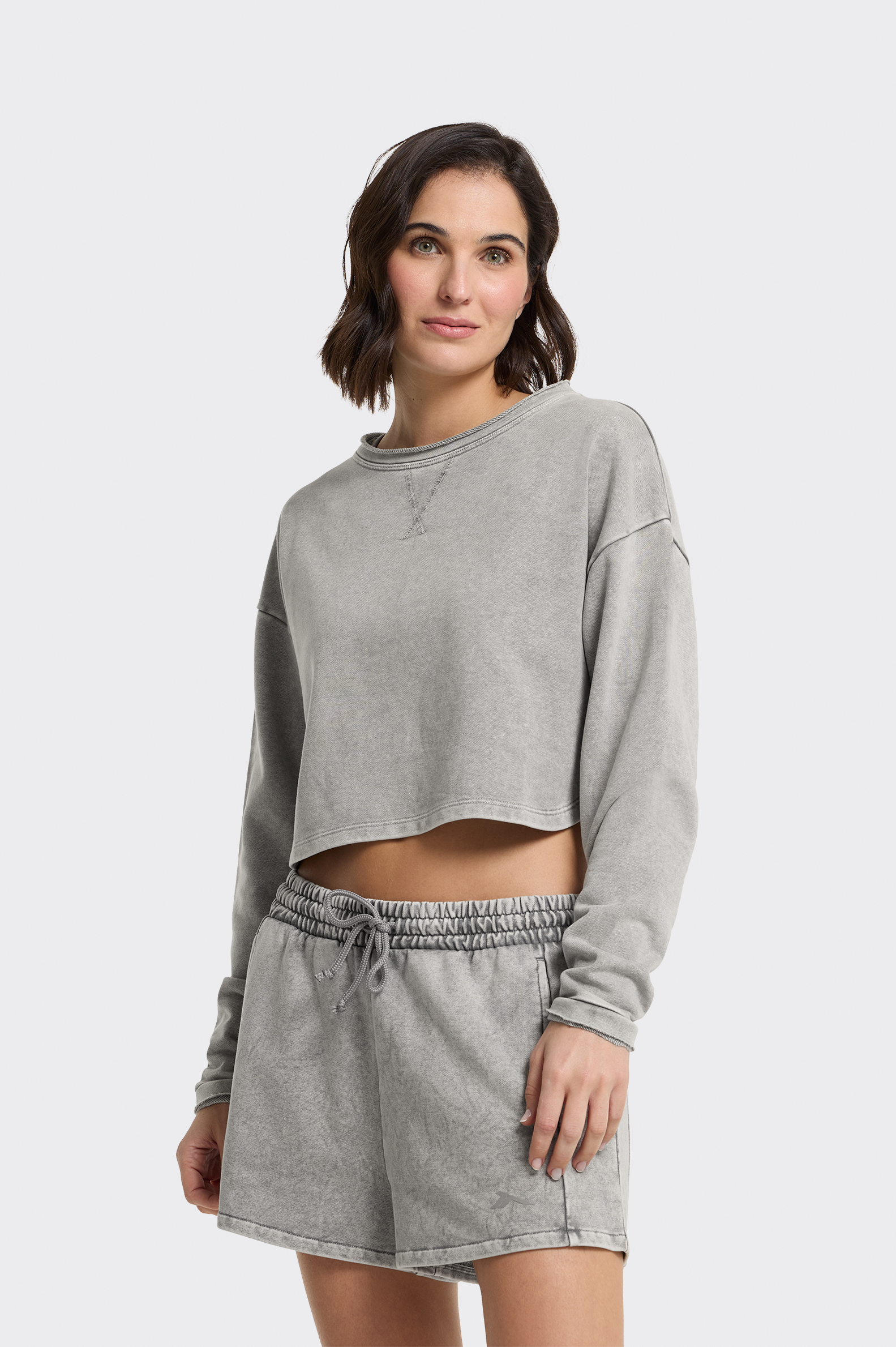 Sudadera Essentials Tenth Lavada Mujer