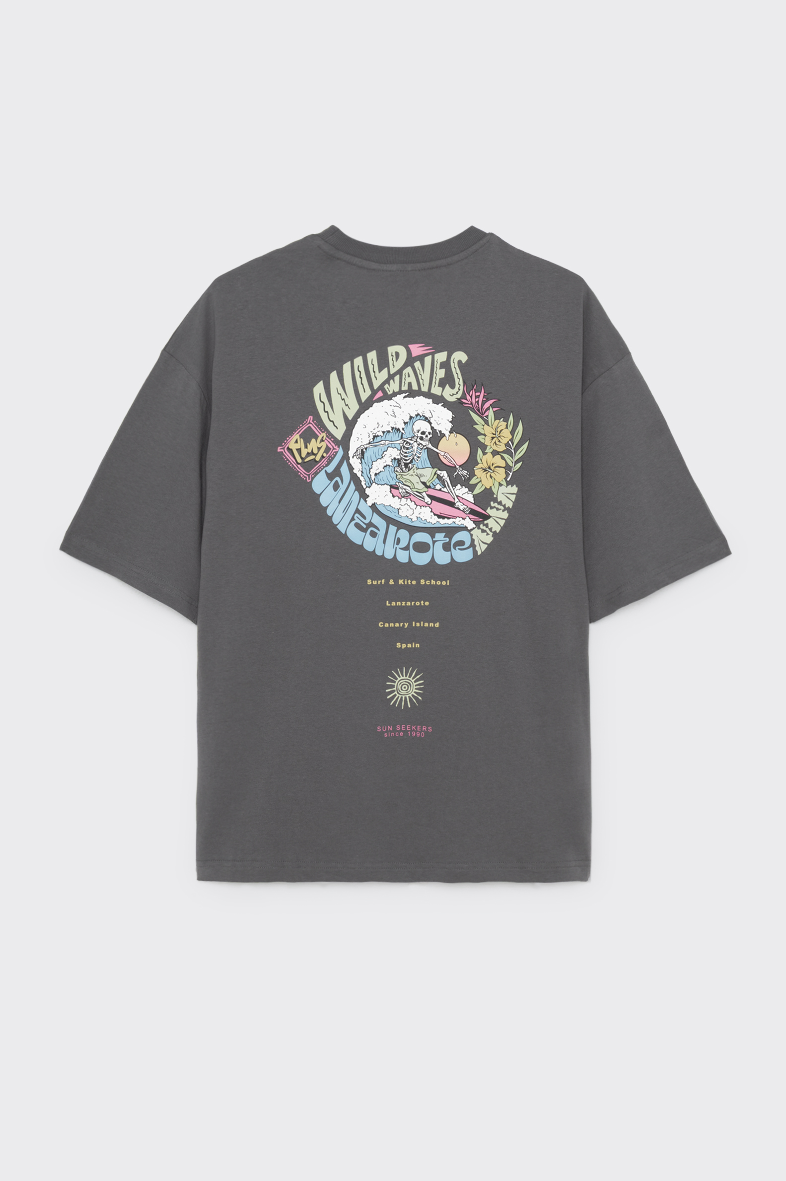 Camiseta Polinesia Summer Waves Hombre