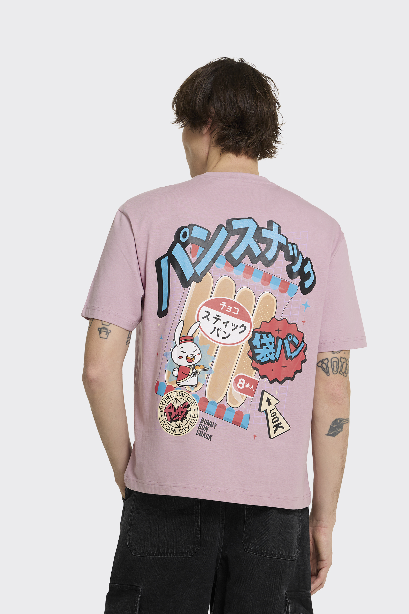 Camiseta Casual Polinesia Japo Food Hombre