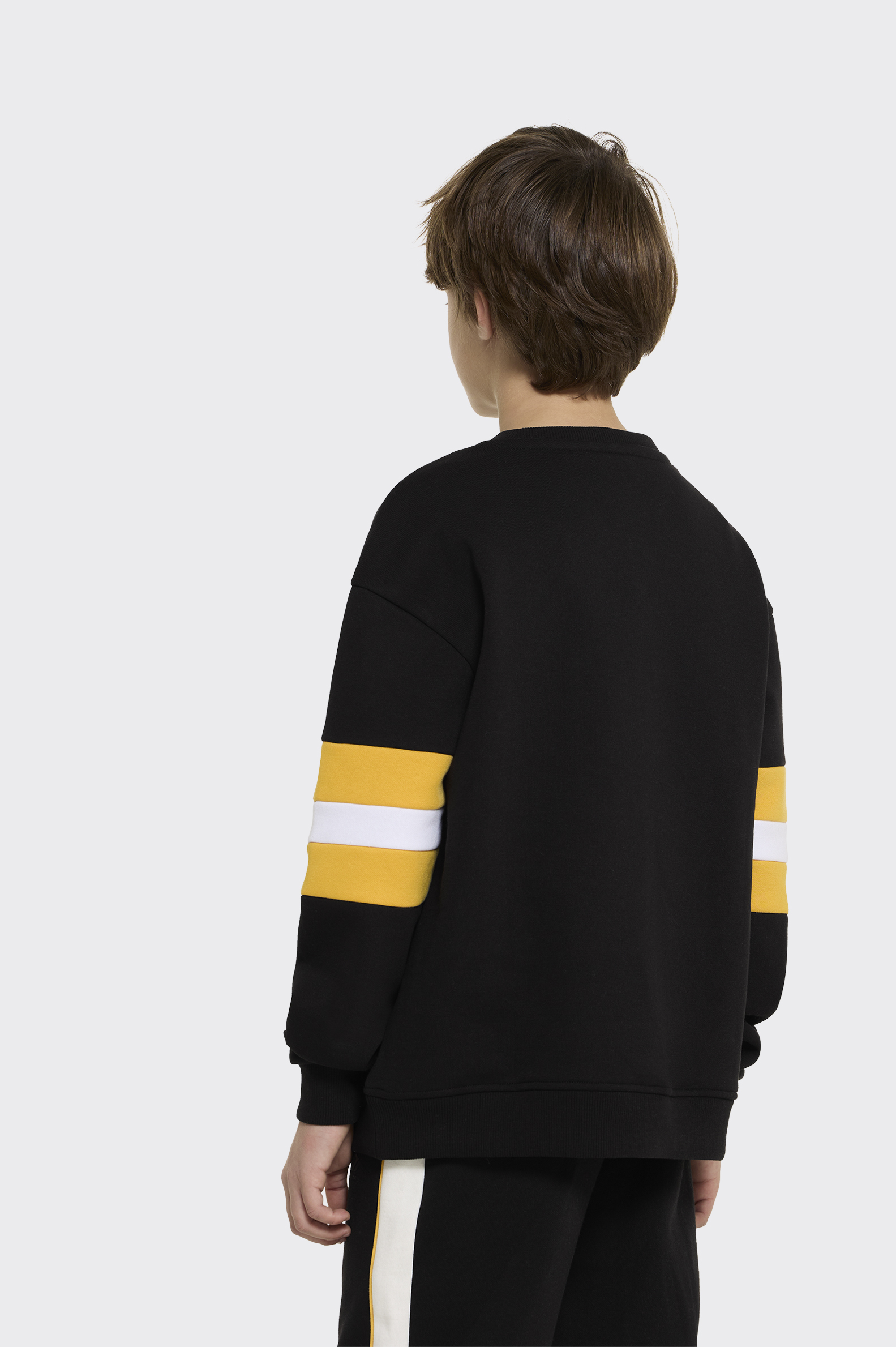 Sudadera Retro Tenth Mangas Contrastes Niño