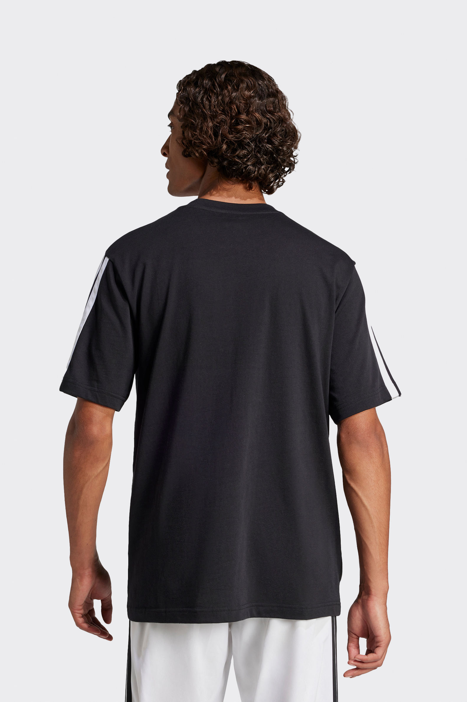 Camiseta Casual adidas 3s Single Jersey Hombre