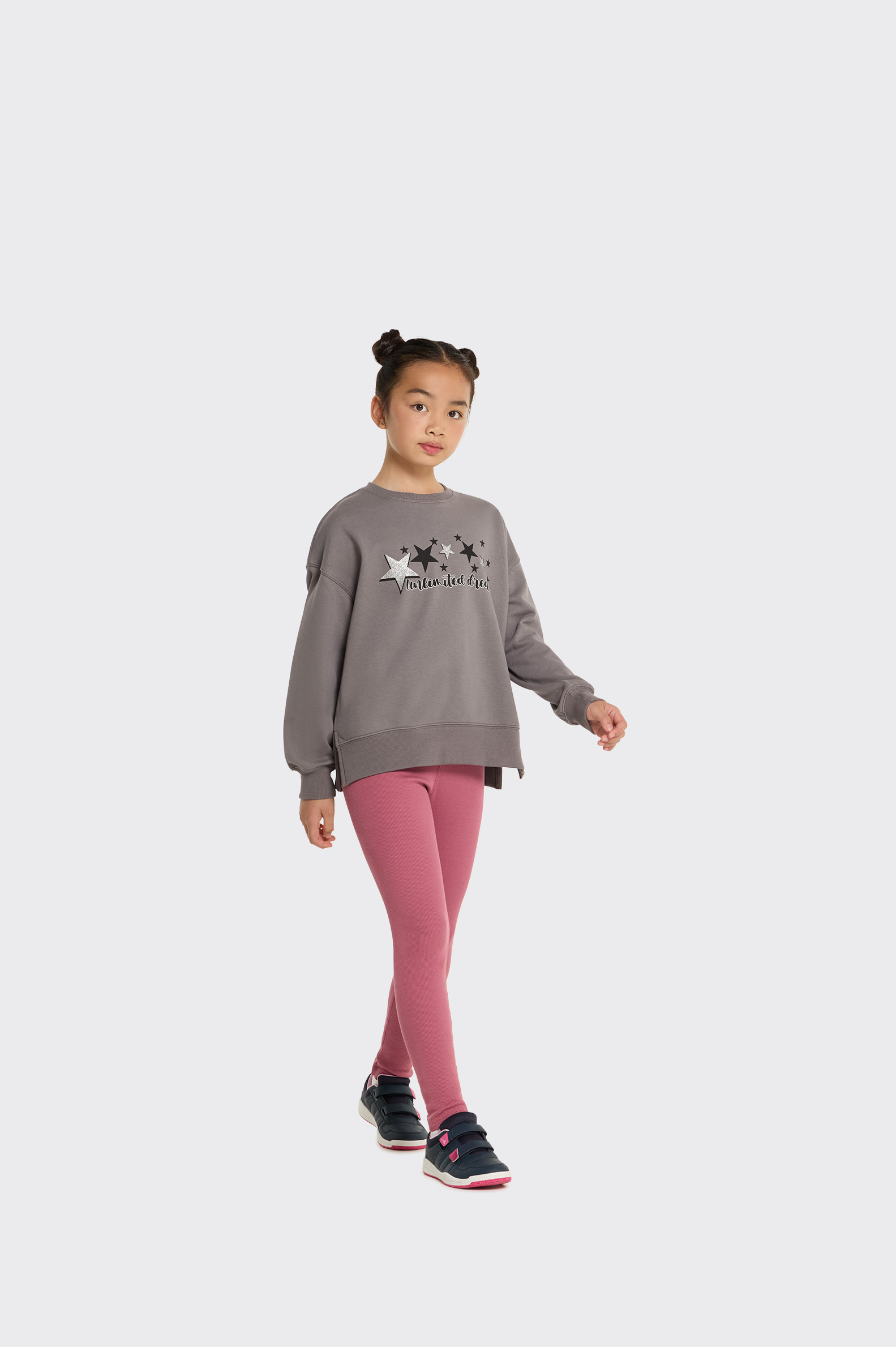 Conjunto Escolar Tenth Sudadera Malla Niña