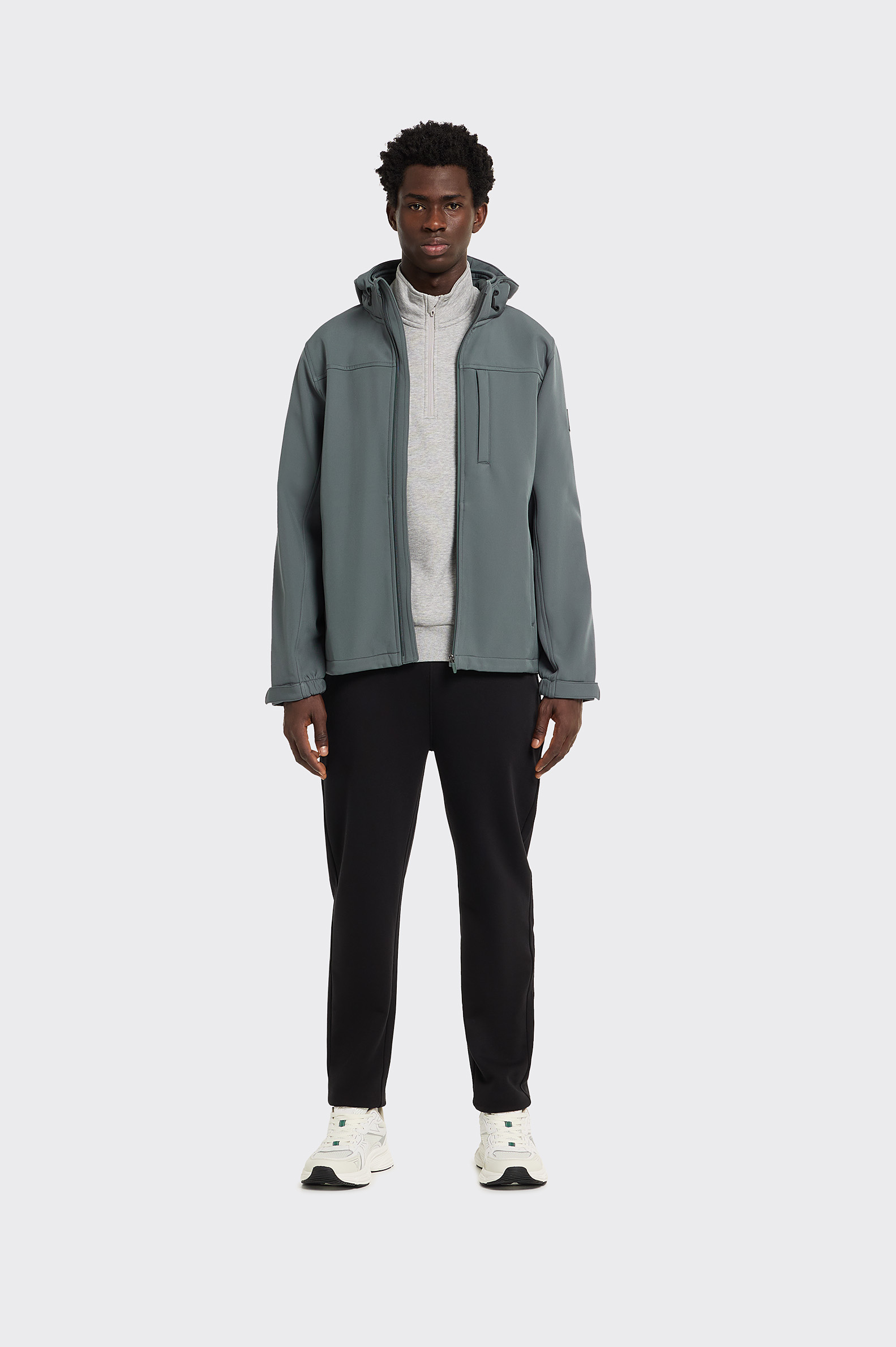 Abrigo Outwear Tenth Softshell Pomando Hombre