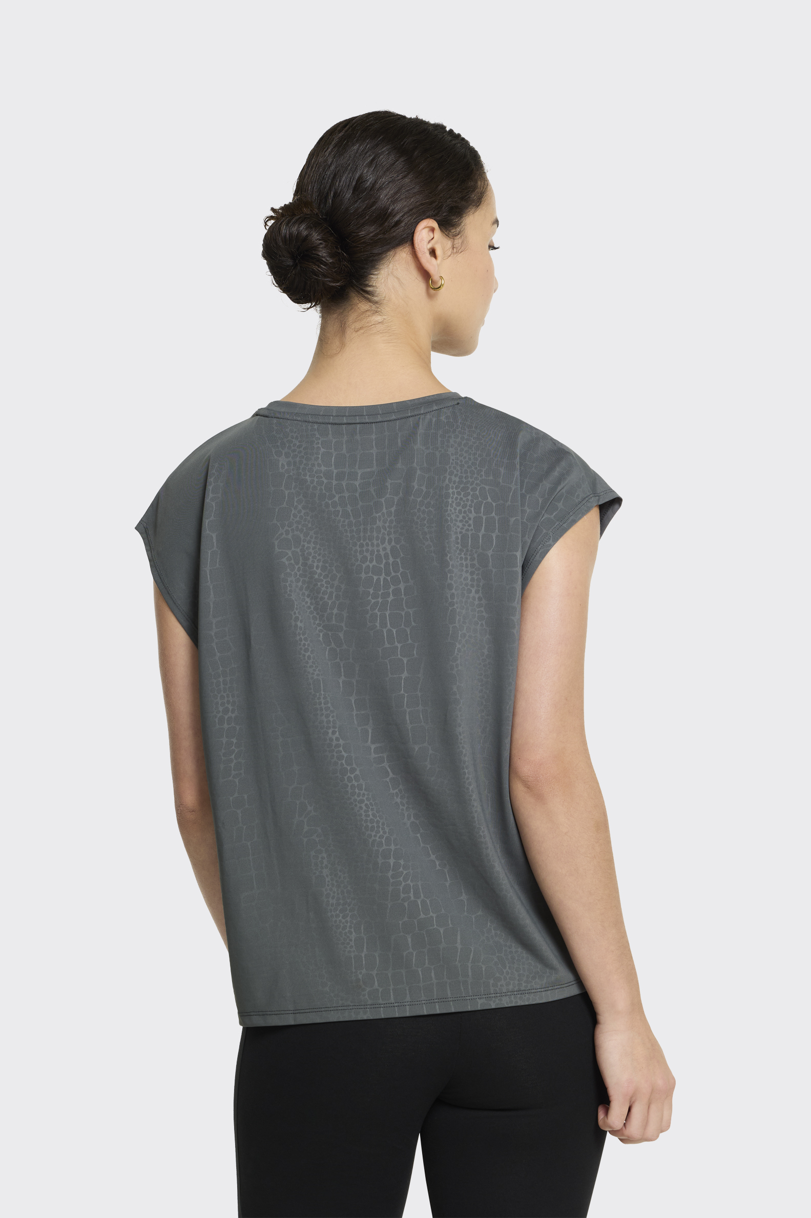 Camiseta Manga Corta Tenth Print Snake Mujer