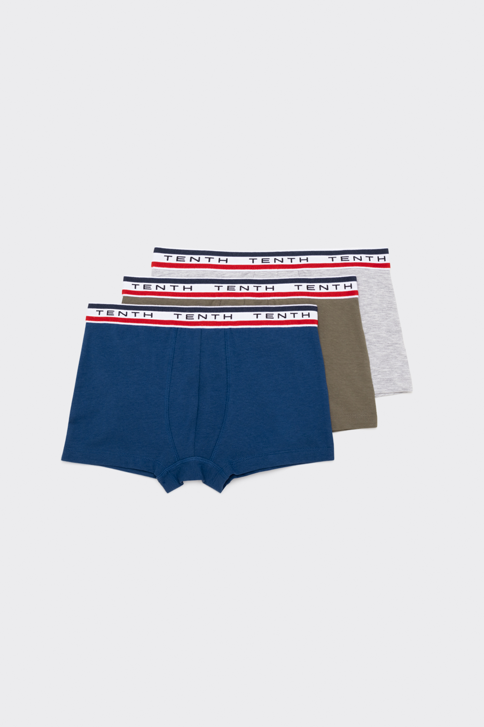 Boxer Essentials Tenth Stripes Pack 3 Niño