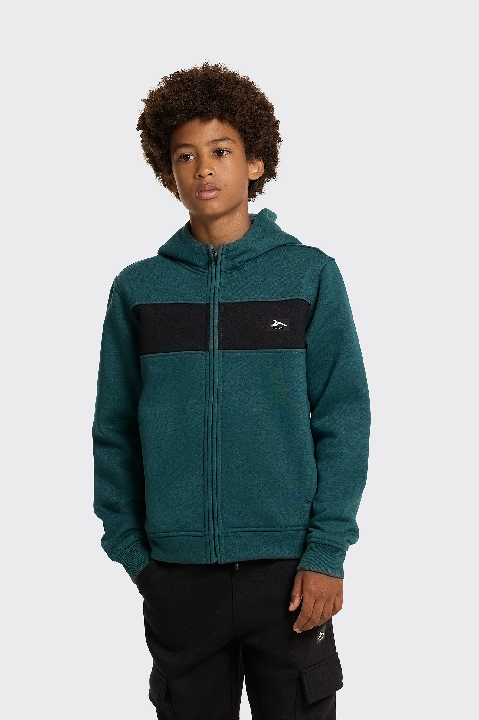 Sudadera Escolar Tenth Básica Abierta Niño