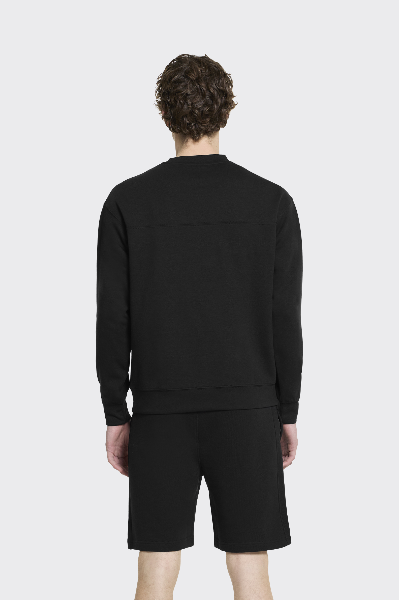 Sudadera Interlock Tenth Cuello Caja Hombre